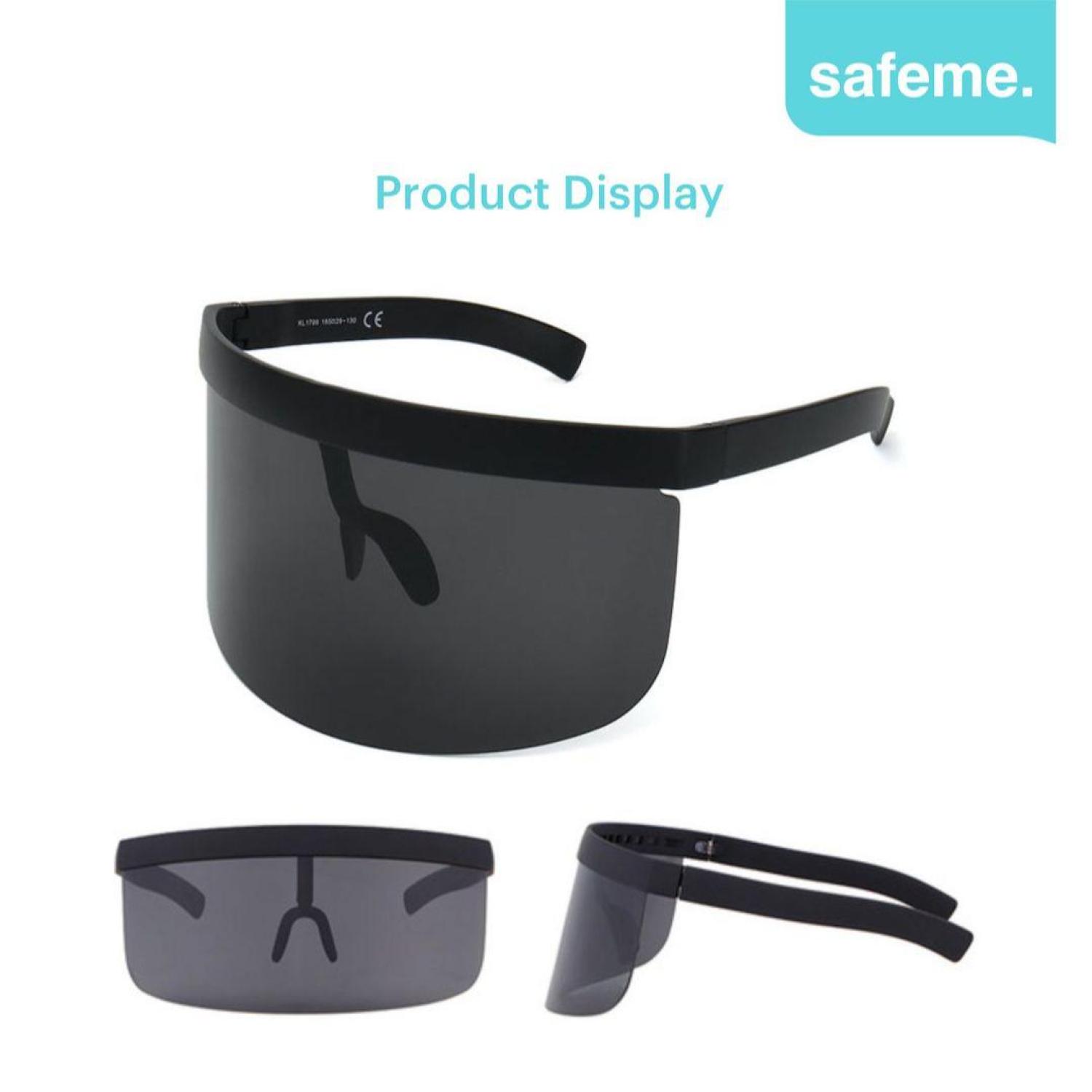 Face Shield Kacamata Fashion Futuristik APD Pelindung Wajah Protective Goggle X