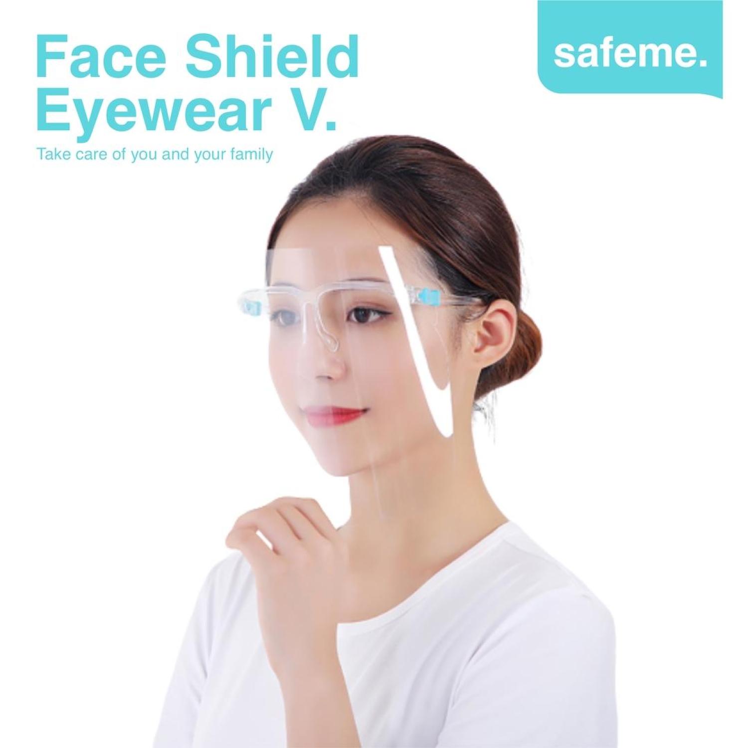 Face Shield Kacamata Nagita APD Pelindung Wajah Face Shield Eyewear V Kualitas Import