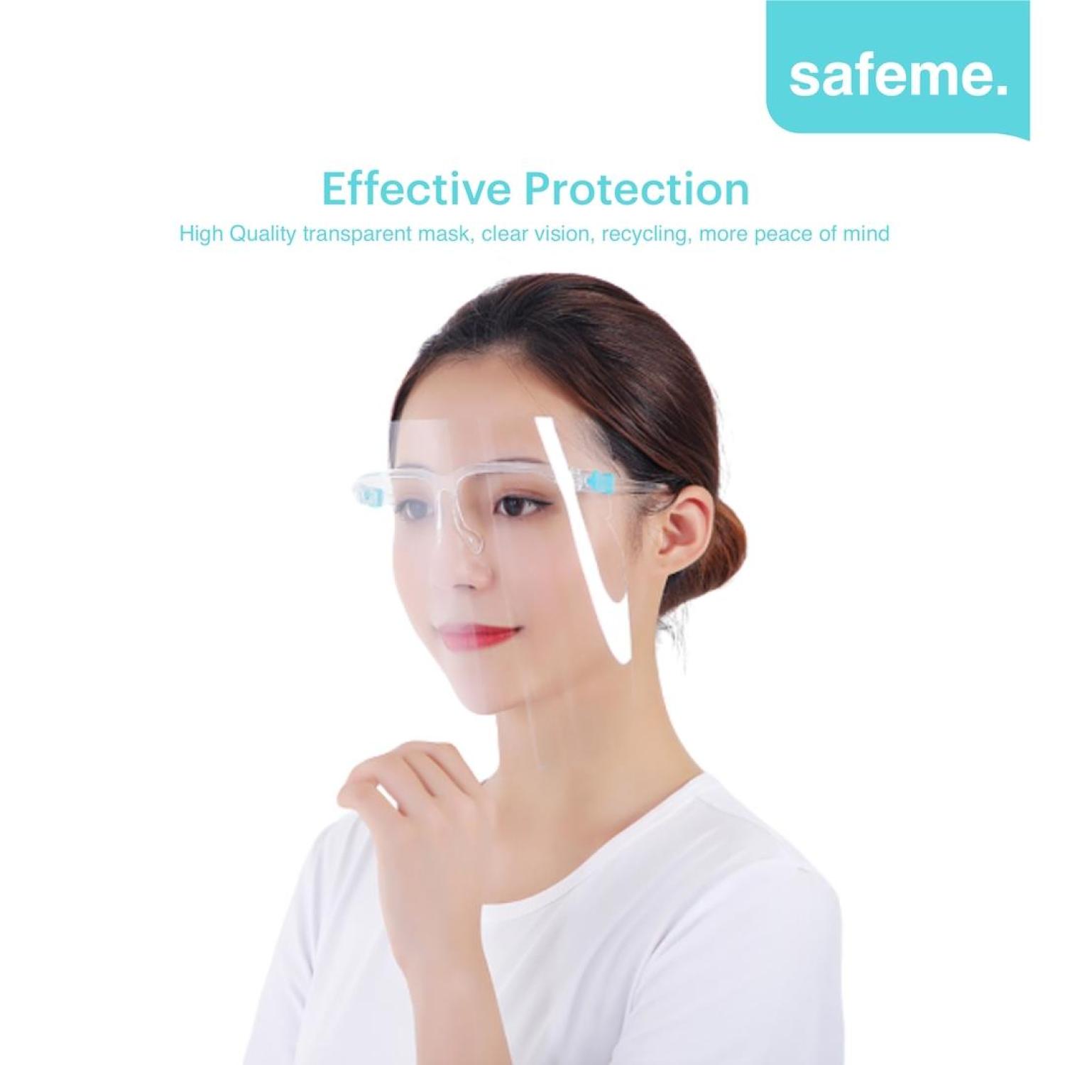 Face Shield Kacamata Nagita APD Pelindung Wajah Face Shield Eyewear V Kualitas Import