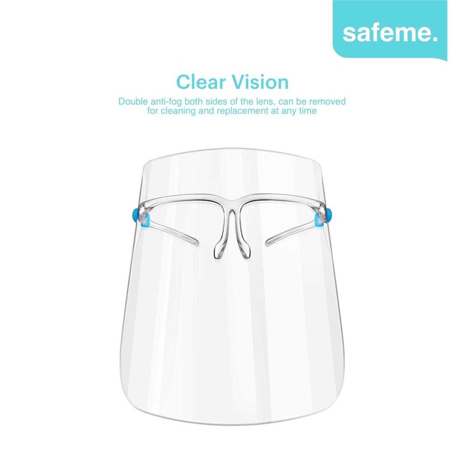 Face Shield Kacamata Nagita APD Pelindung Wajah Face Shield Eyewear V Kualitas Import