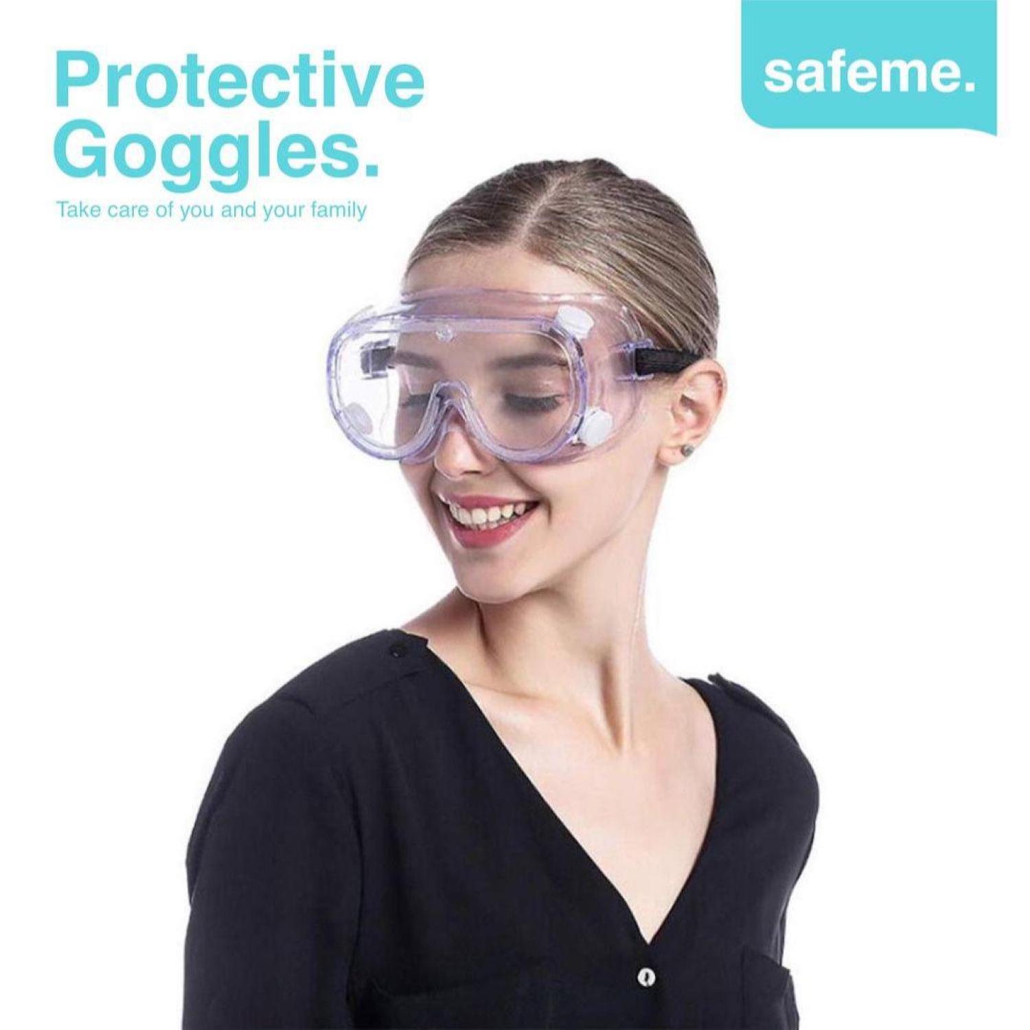 Kacamata Safety Google Anti Droplet Protective Medical Goggles V