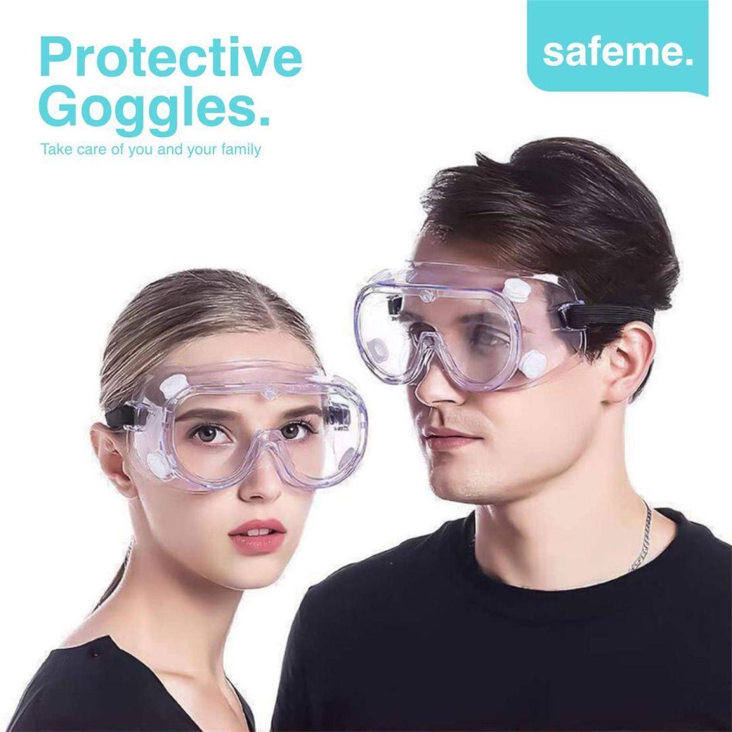 Kacamata Safety Google Anti Droplet Protective Medical Goggles V