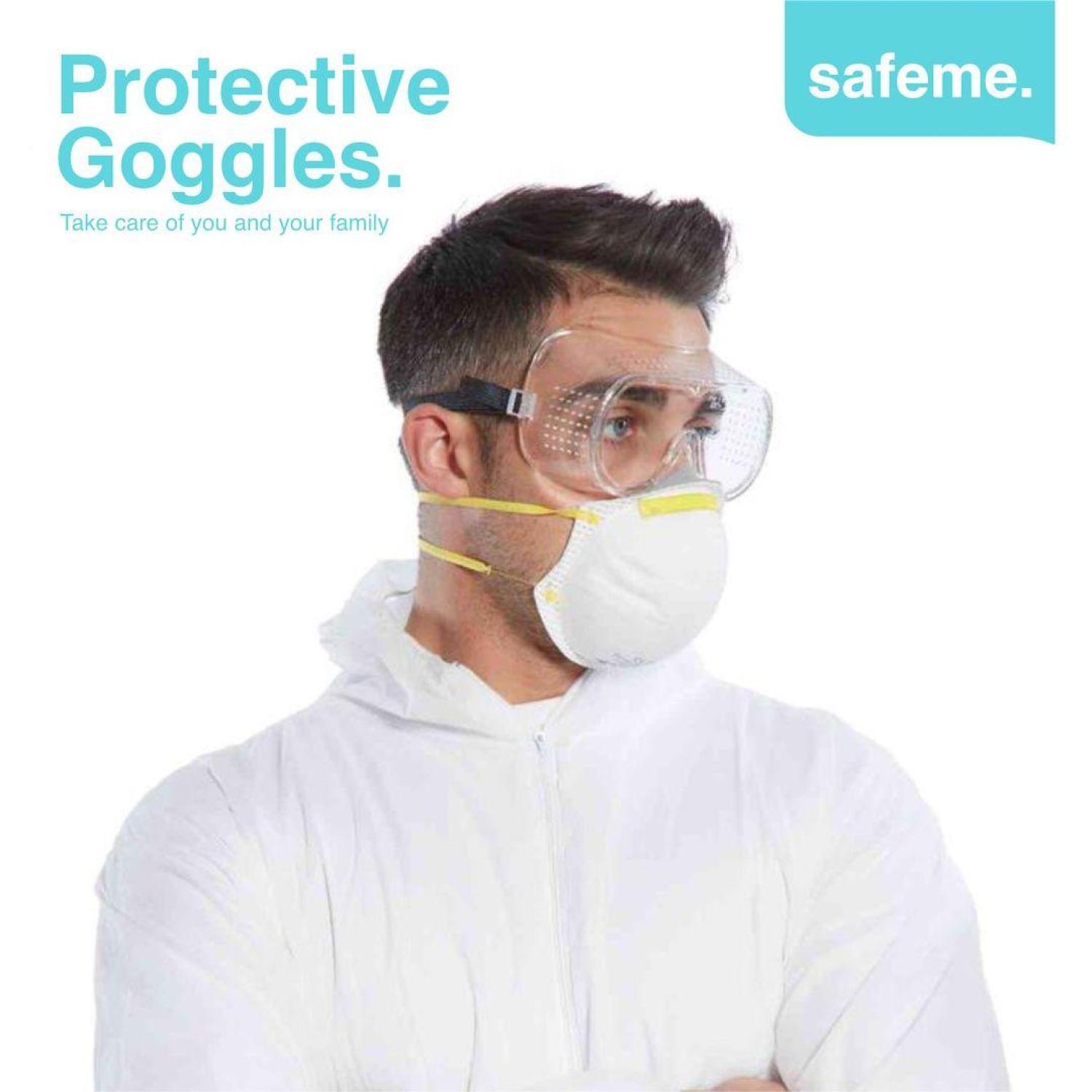 Kacamata Safety Goggle Anti Droplet Protective Medical Google V2