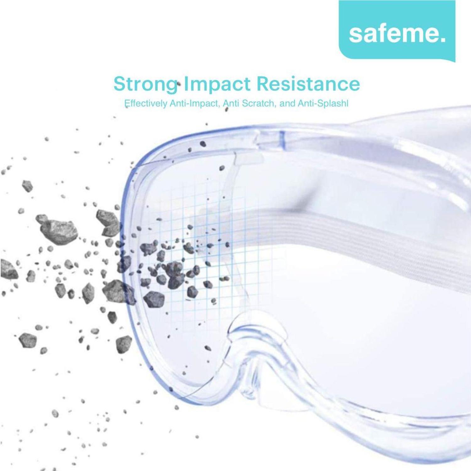 Kacamata Safety Goggle Anti Droplet Protective Medical Google V2