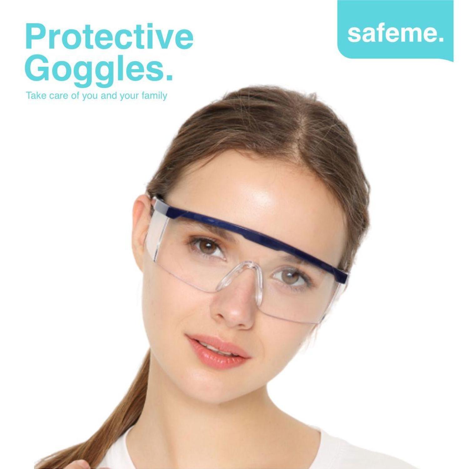 Kacamata Safety Google Anti Droplet Protective Medical Goggle Two