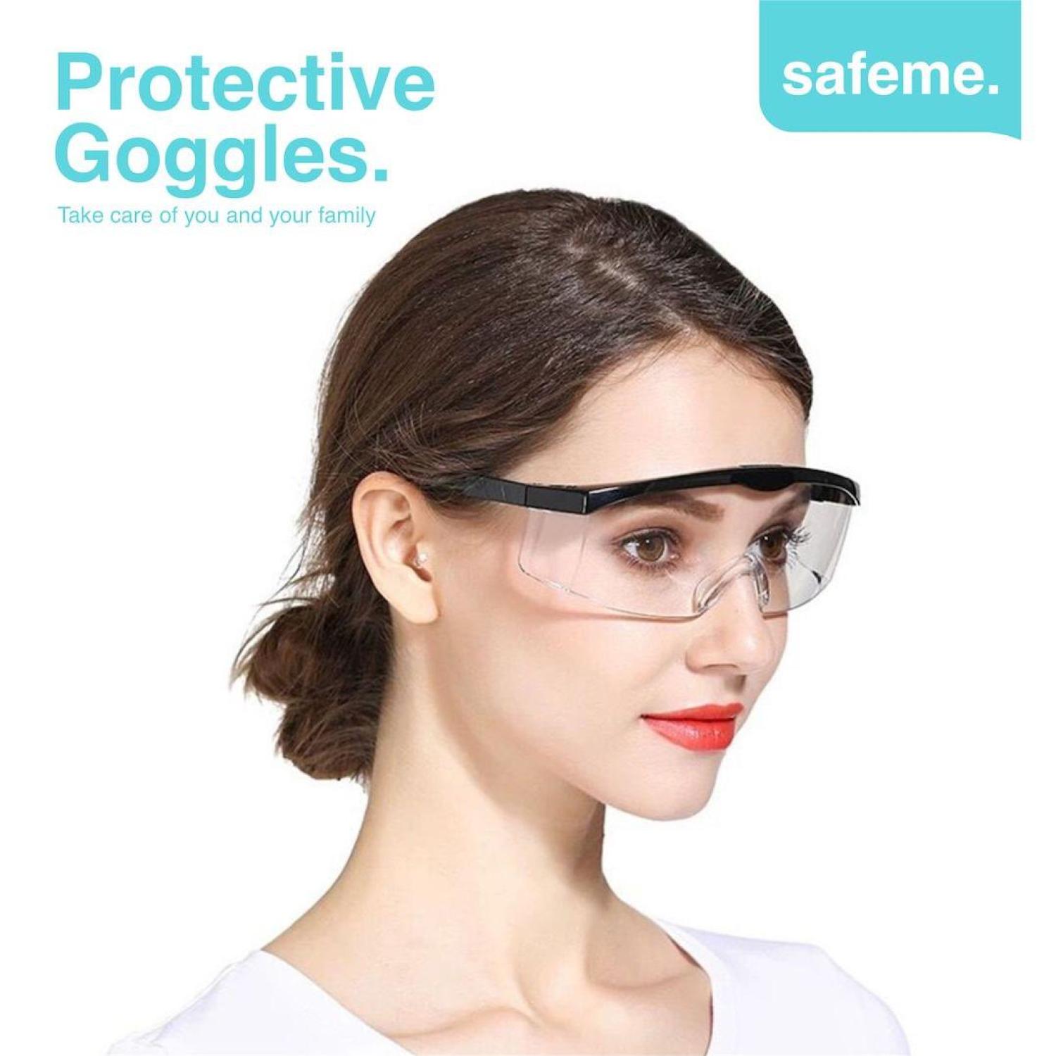 Kacamata Safety Google Anti Droplet Protective Medical Goggle Two