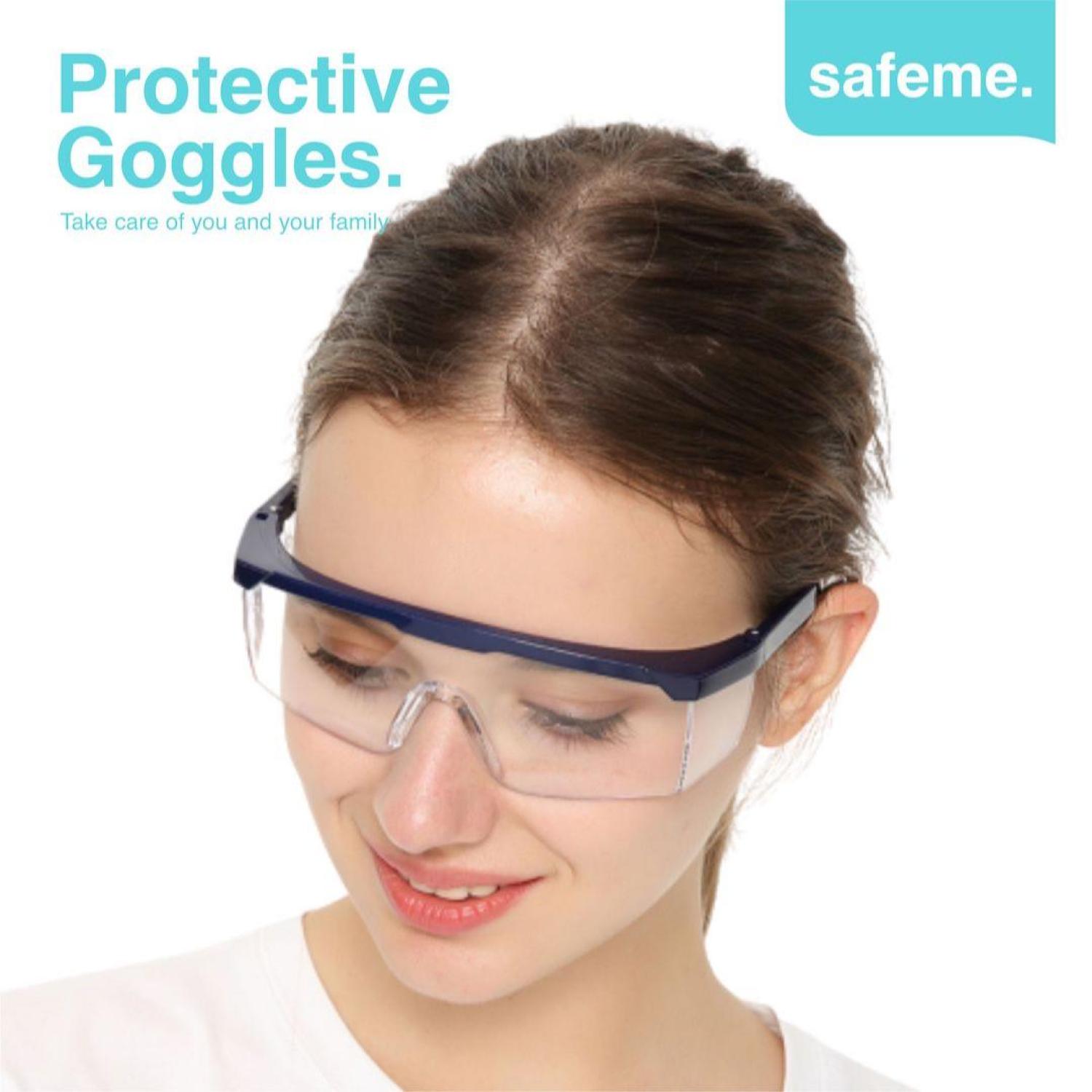Kacamata Safety Google Anti Droplet Protective Medical Goggle Two