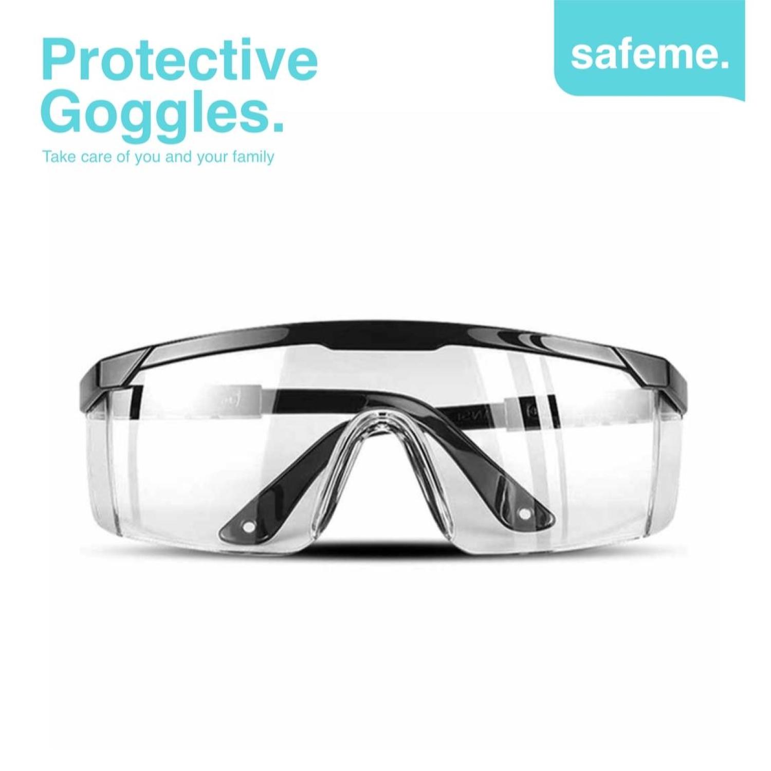 Kacamata Safety Google Anti Droplet Protective Medical Goggle Two