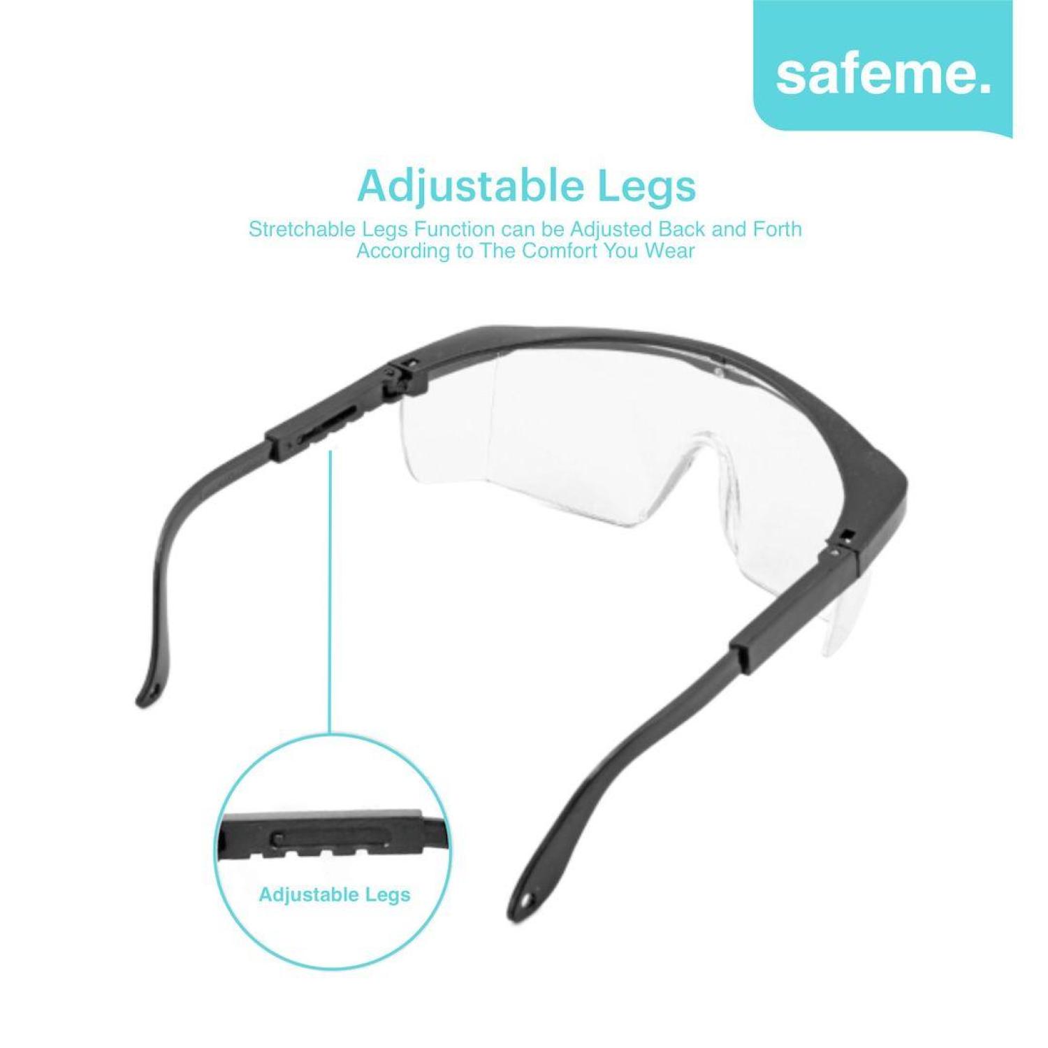 Kacamata Safety Google Anti Droplet Protective Medical Goggle Two