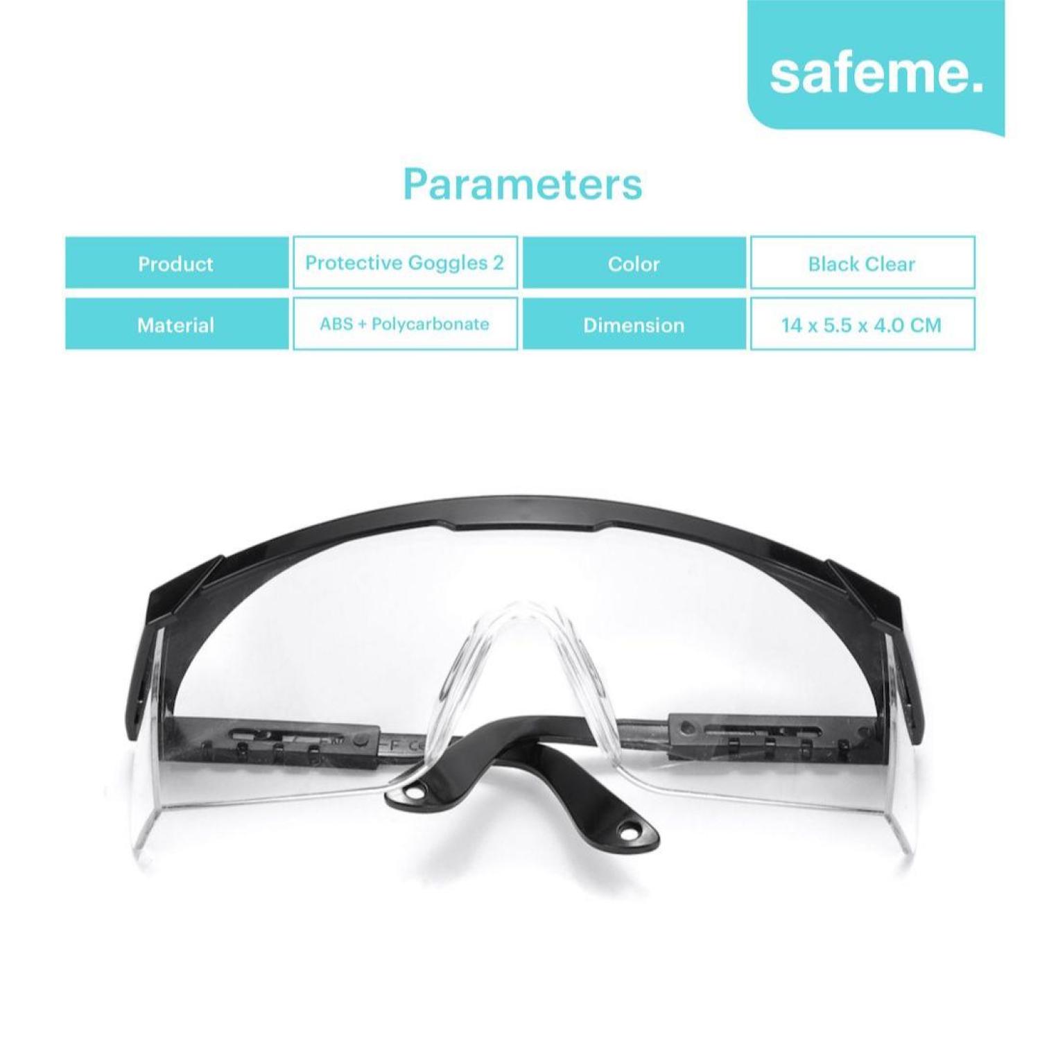 Kacamata Safety Google Anti Droplet Protective Medical Goggle Two