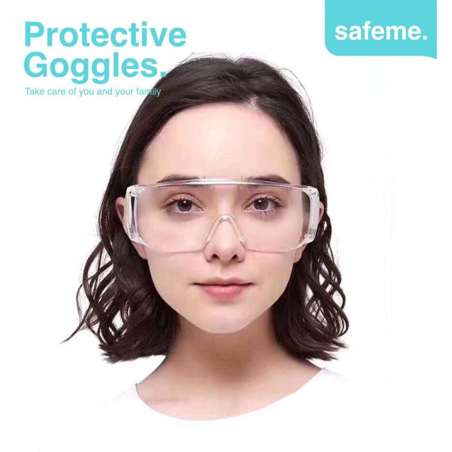 Kacamata Safety Goggle Anti Droplet Protective Medical Google Three