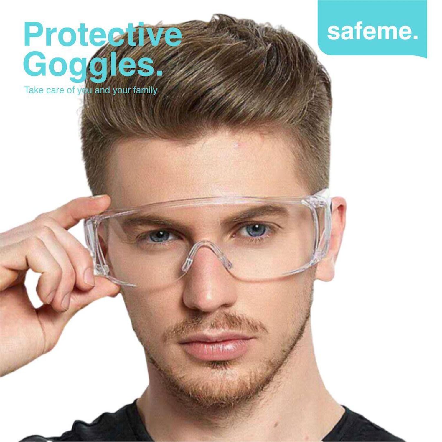 Kacamata Safety Goggle Anti Droplet Protective Medical Google Three