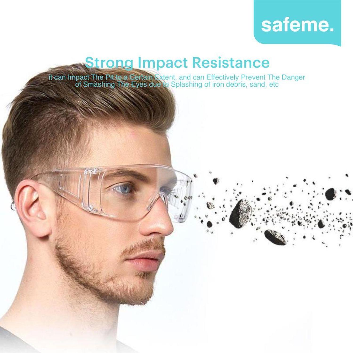Kacamata Safety Goggle Anti Droplet Protective Medical Google Three