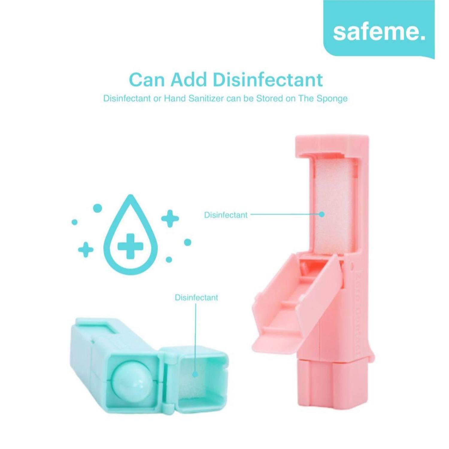 Alat Pelindung Diri APD Anti Sentuh Virus Zero Contact Disinfectant Tools - PINK