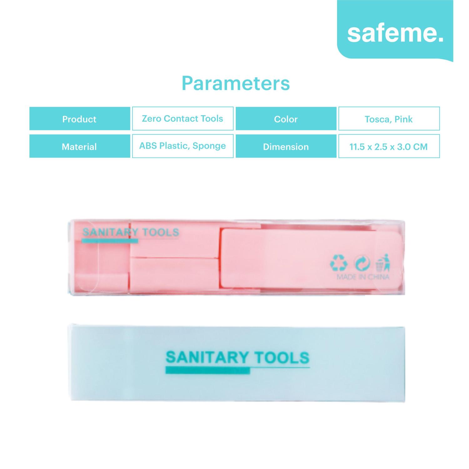 Alat Pelindung Diri APD Anti Sentuh Virus Zero Contact Disinfectant Tools - TOSCA