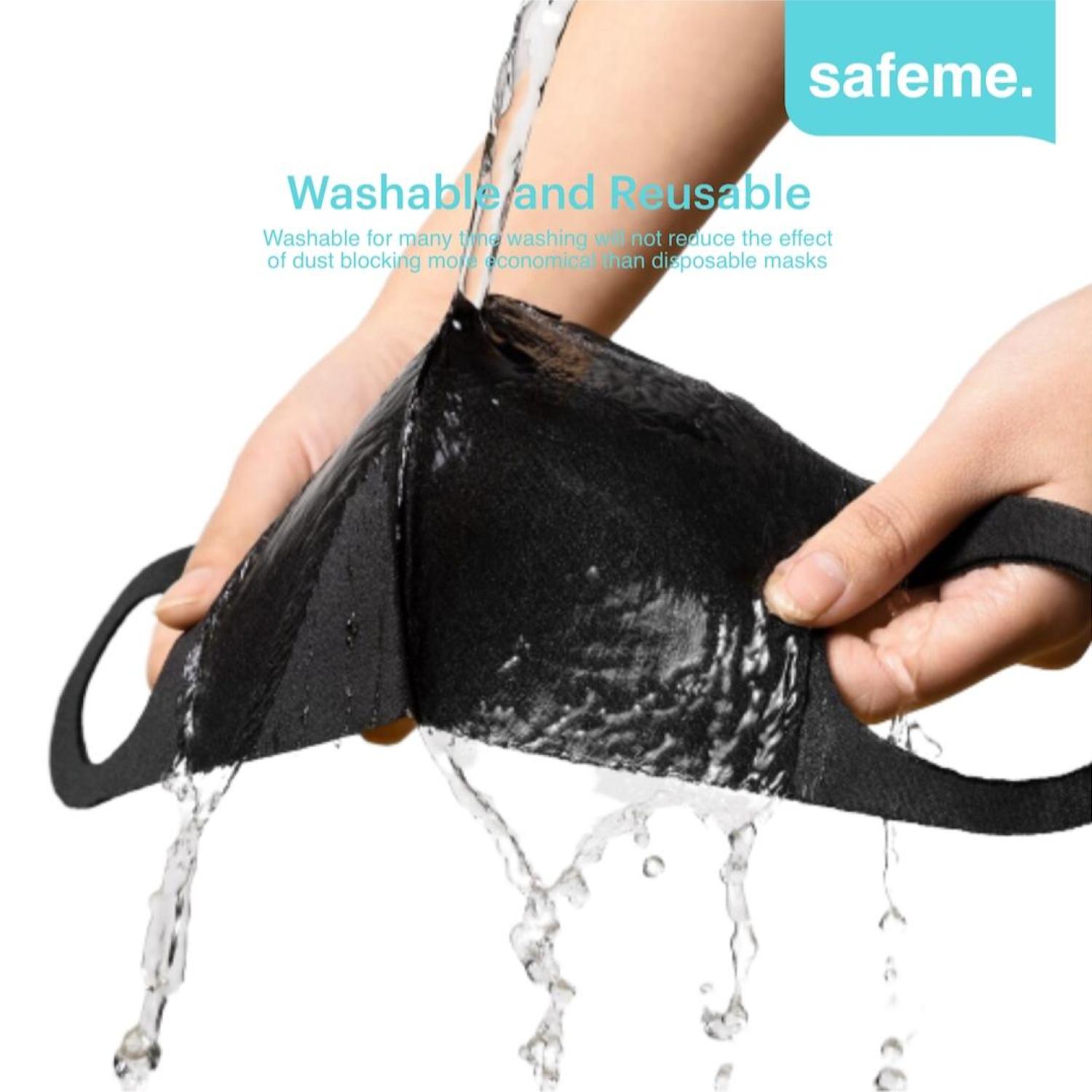Masker Kain Scuba Tebal Korea Style Gramasi 320 Protective Mask Safeme X2 Medium