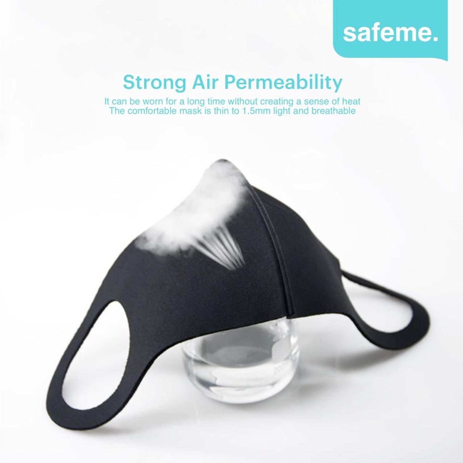 Masker Kain Scuba Tebal Korea Style Gramasi 320 Protective Mask Safeme X2 Medium