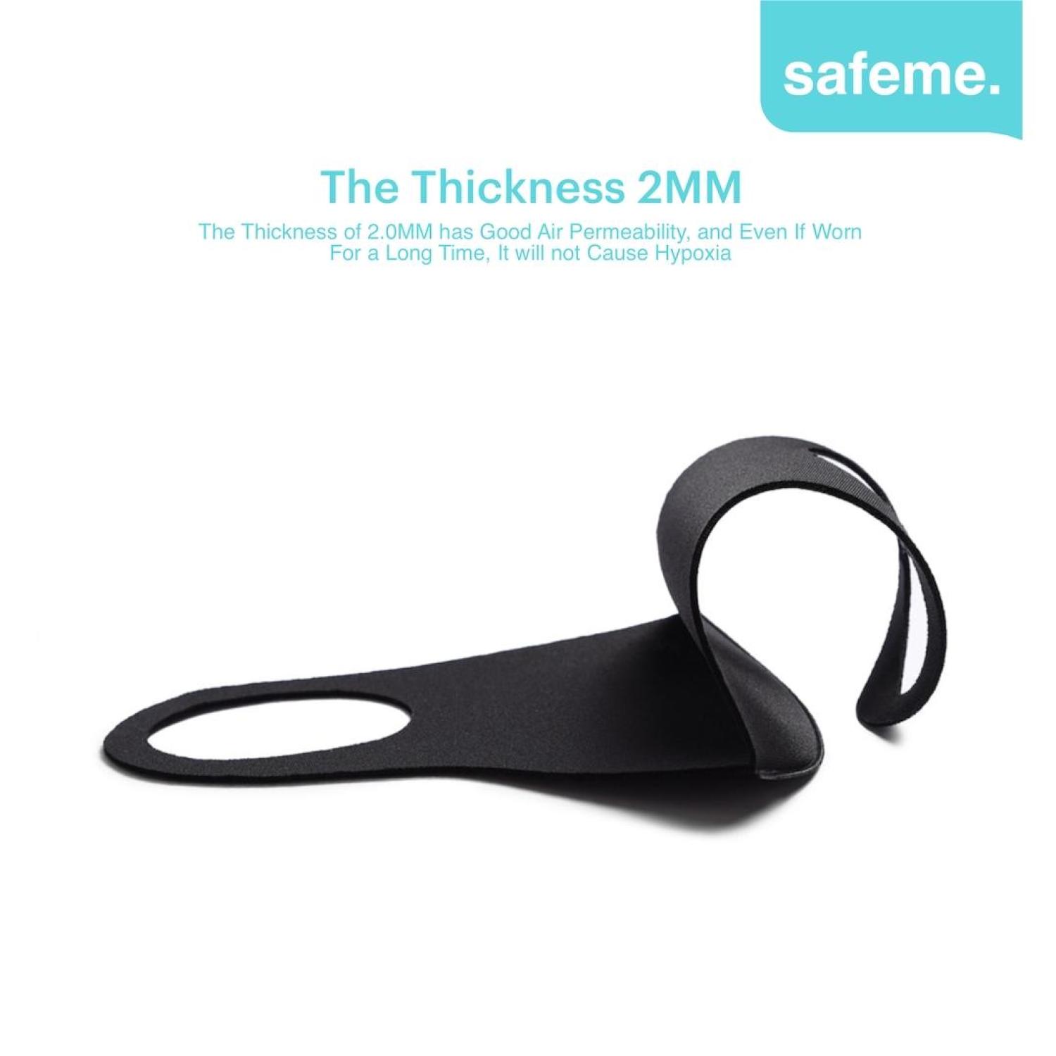 Masker Kain Scuba Tebal Korea Style Gramasi 320 Protective Mask Safeme X2 Medium