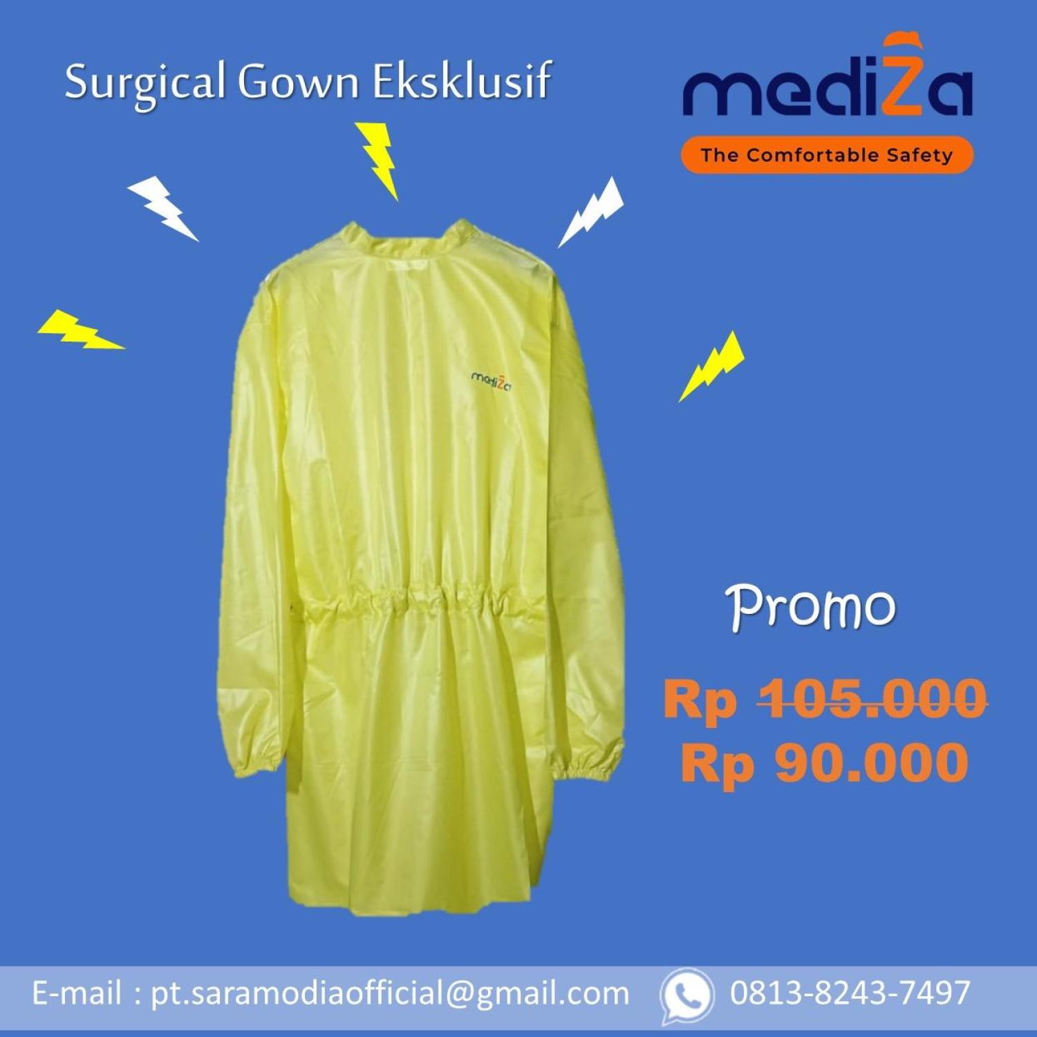 Surgical Gown Eksklusif Mediza