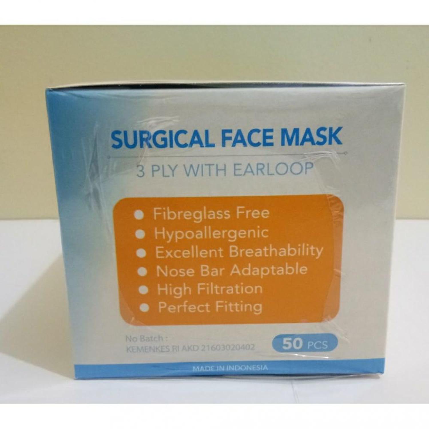 MASKER MEDIS 3 PLY