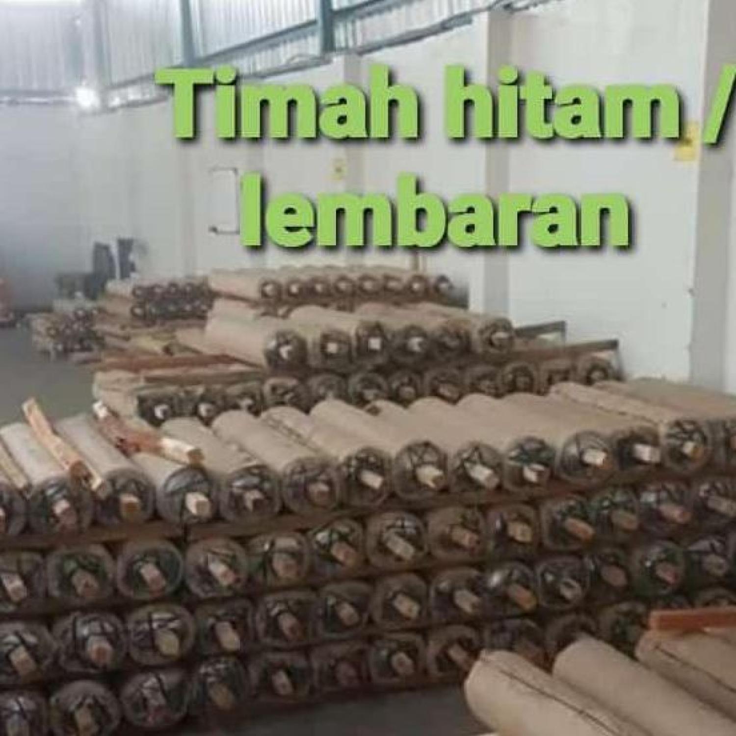Timah Pb lembaran