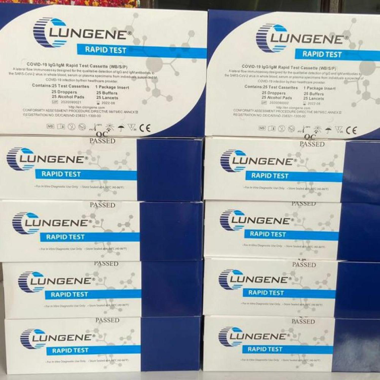 Lungene Rapid Tes, Isi 25 Pcs