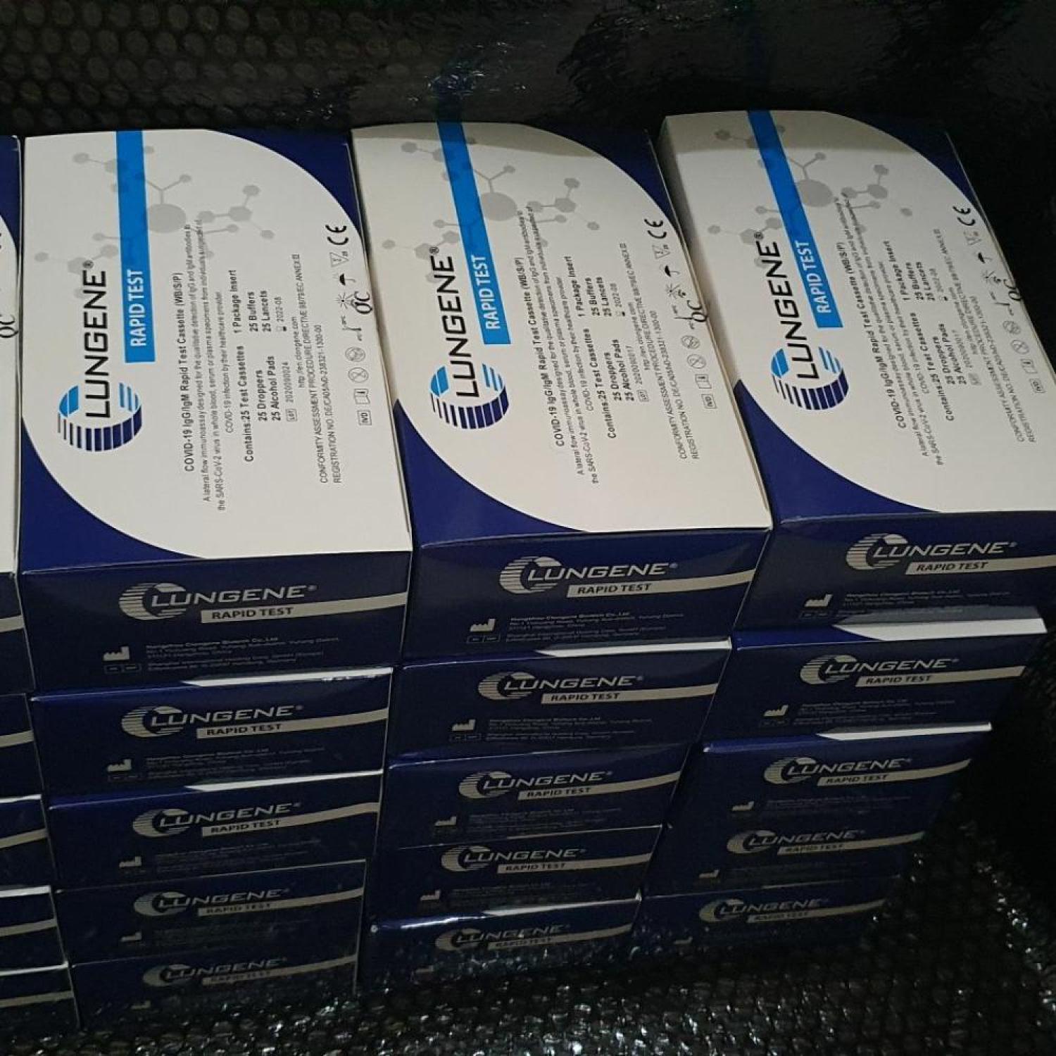 Lungene Rapid Tes, Isi 25 Pcs