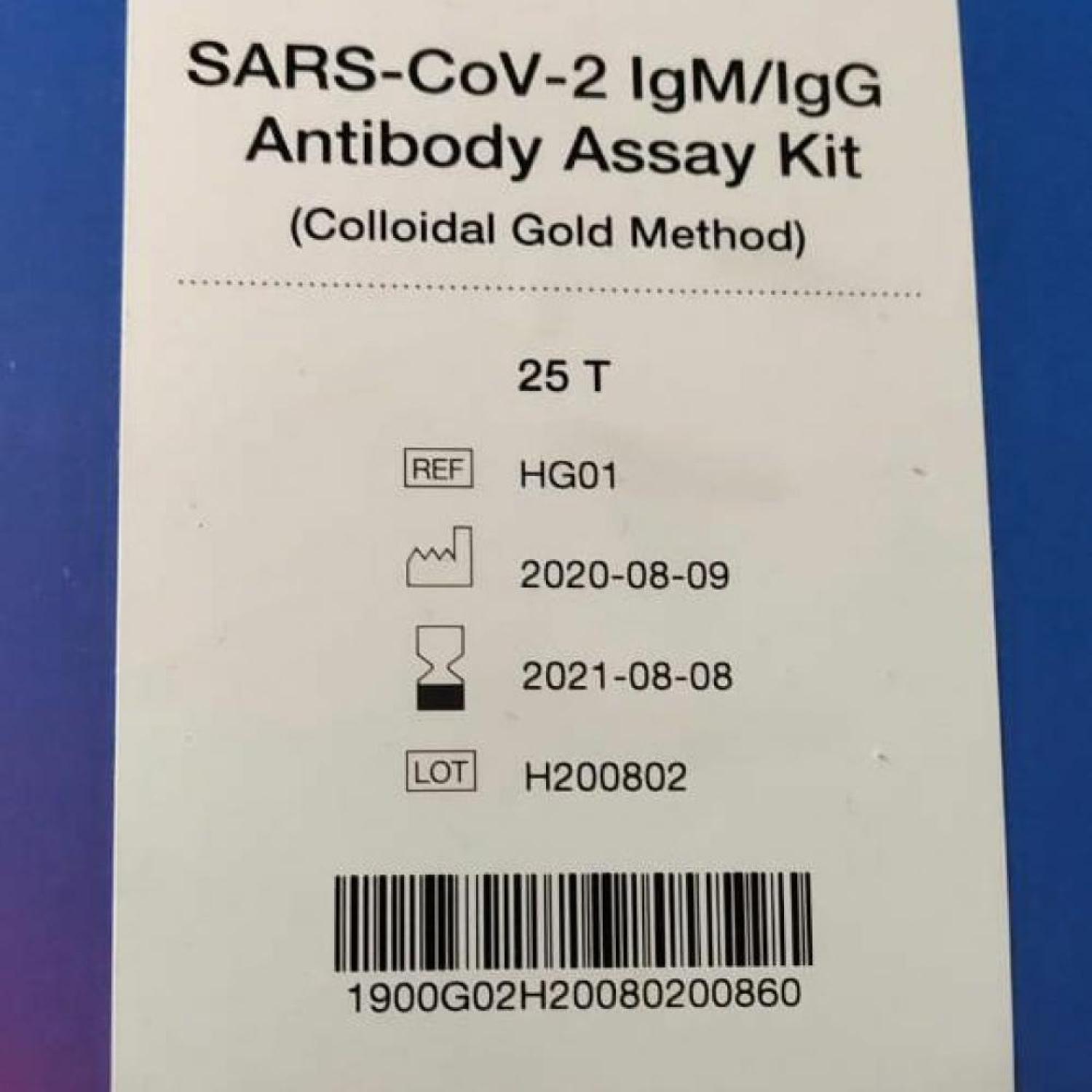Zybio rapid Tes, Isi 25 Pcs