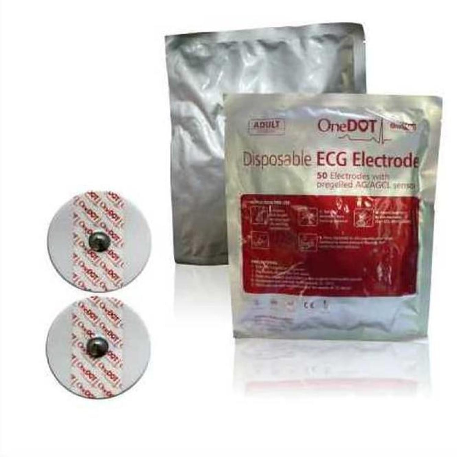 Terlaris OneDot ECG Electrode Dewasa pak isi 50 Tangerang Selatan