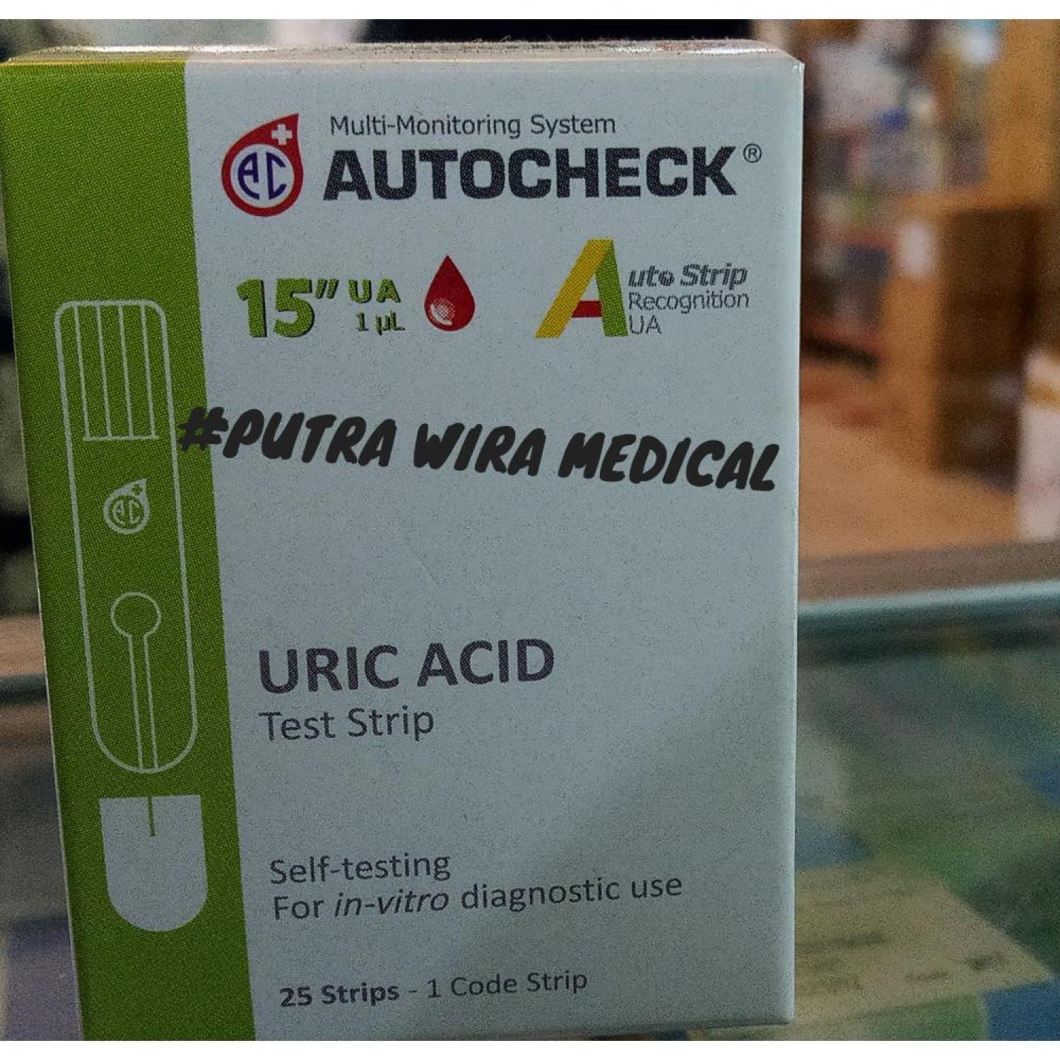 STRIP AUTOCHEK ASAMURAD, URIC ACID