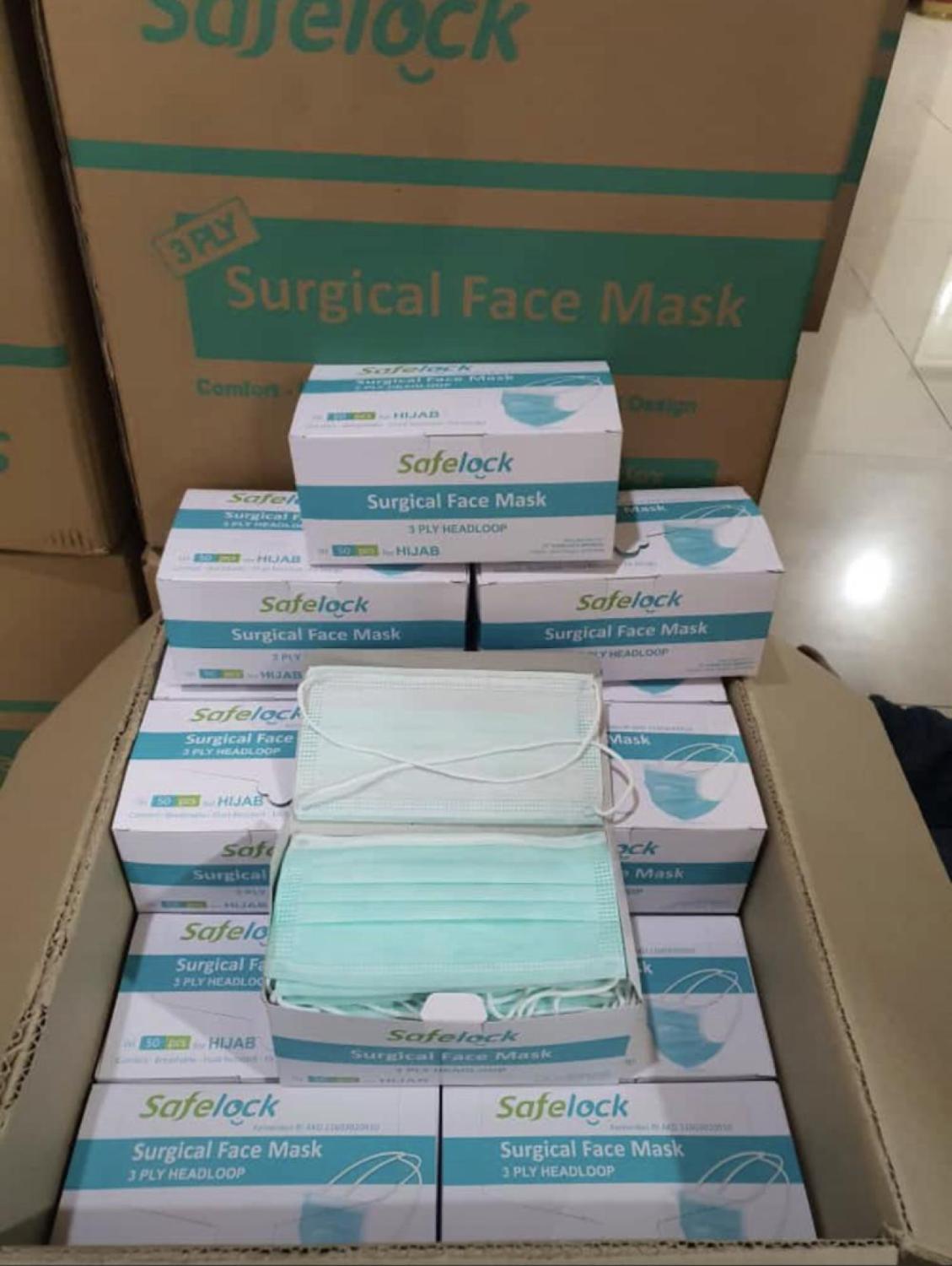 Masker Hijab Kemenkes Safelock 