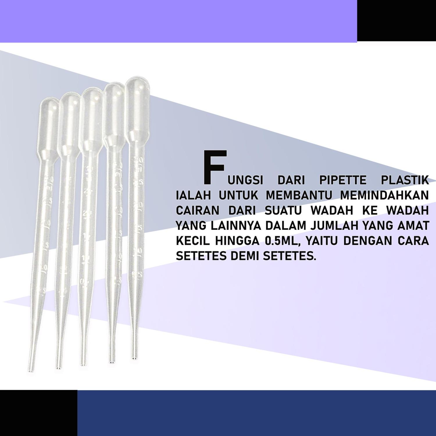 Pipet Plastik  0,5 cc