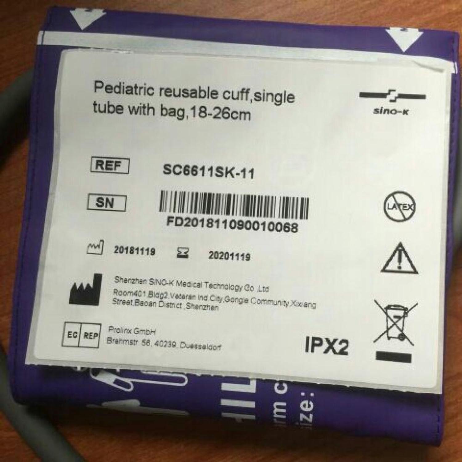 Manset NIBP Cuff Pediatric 
