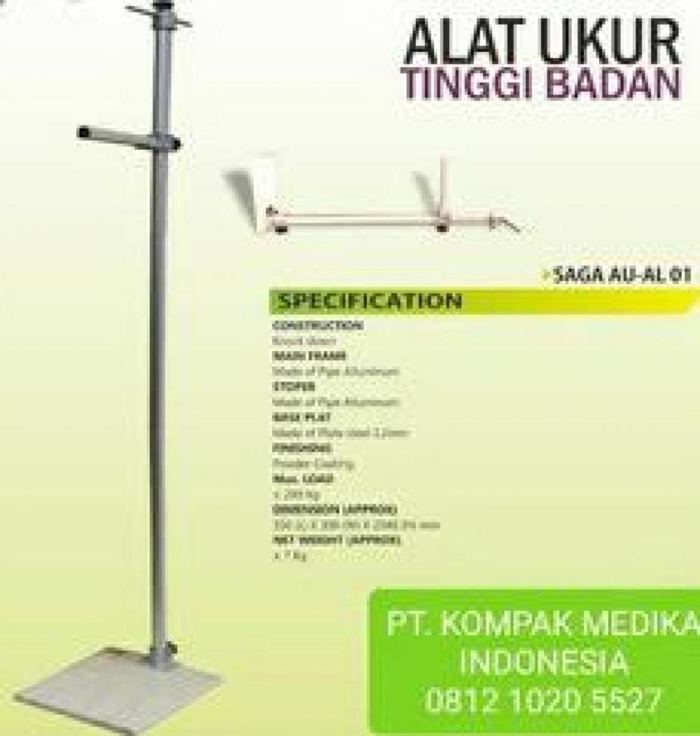 Stadiometer, Staturemeter SAGA AU - AL 01 Kompak Medika Supplier 