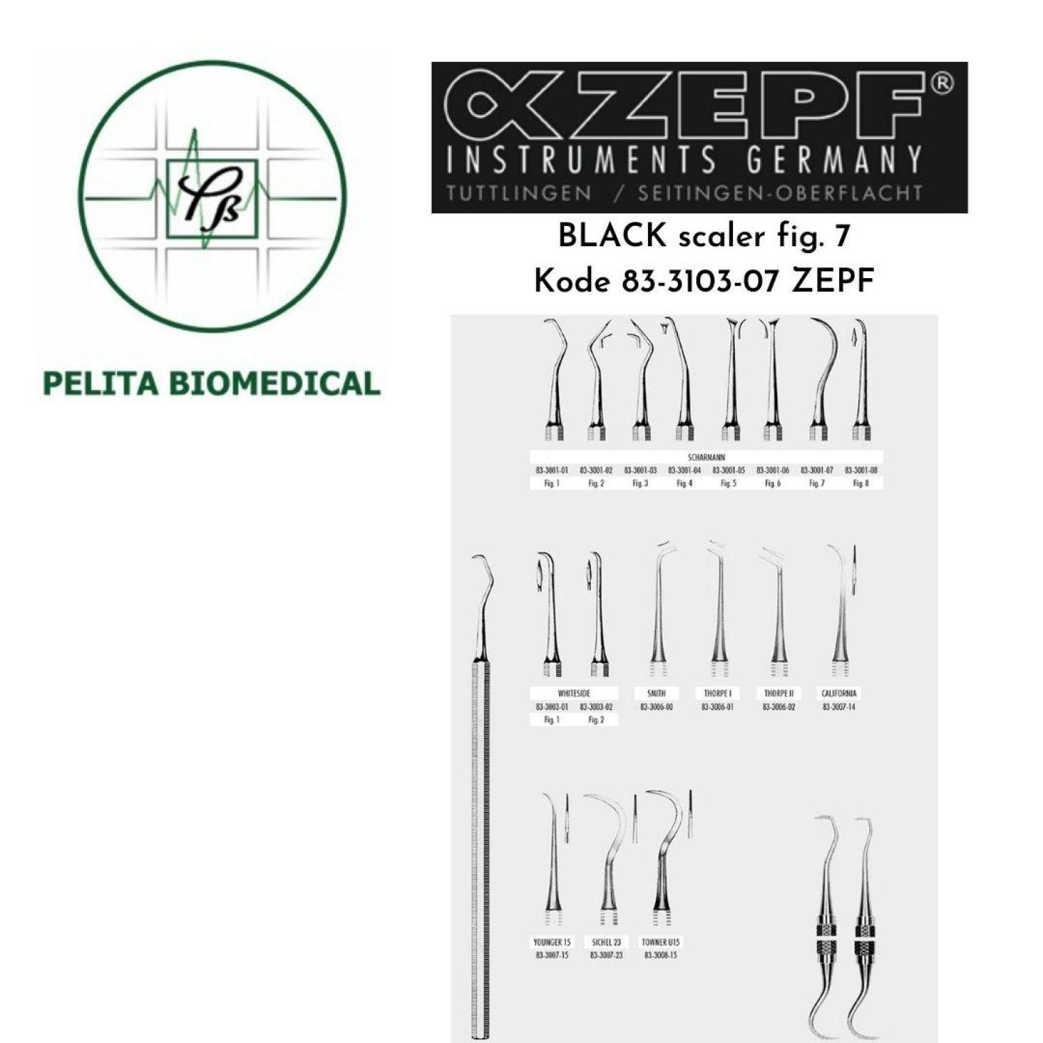 BLACK scaler fig. 7 kode 83-3103-07 ZEPF