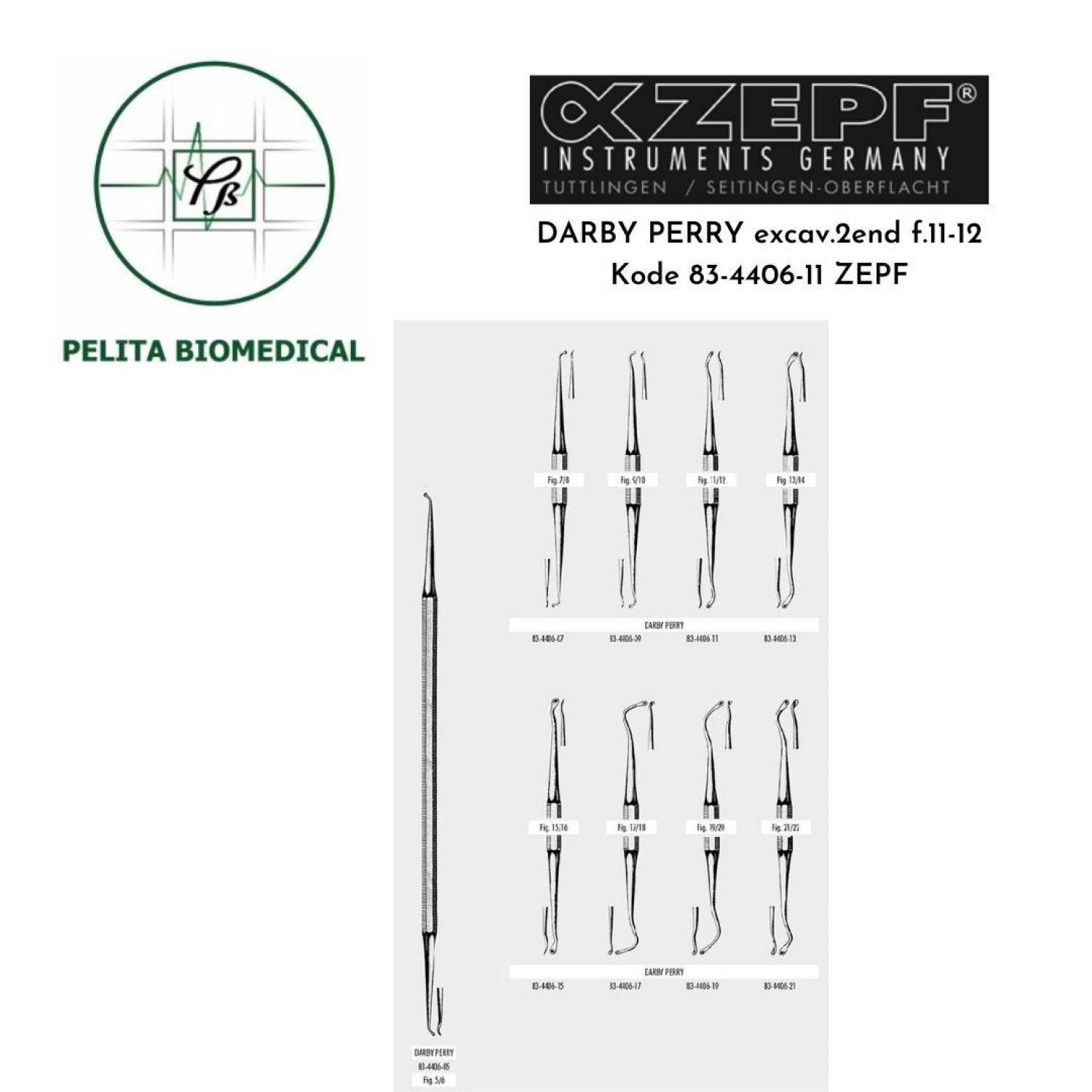 DARBY PERRY excav.2end f.11-12 kode 83-4406-11 ZEPF