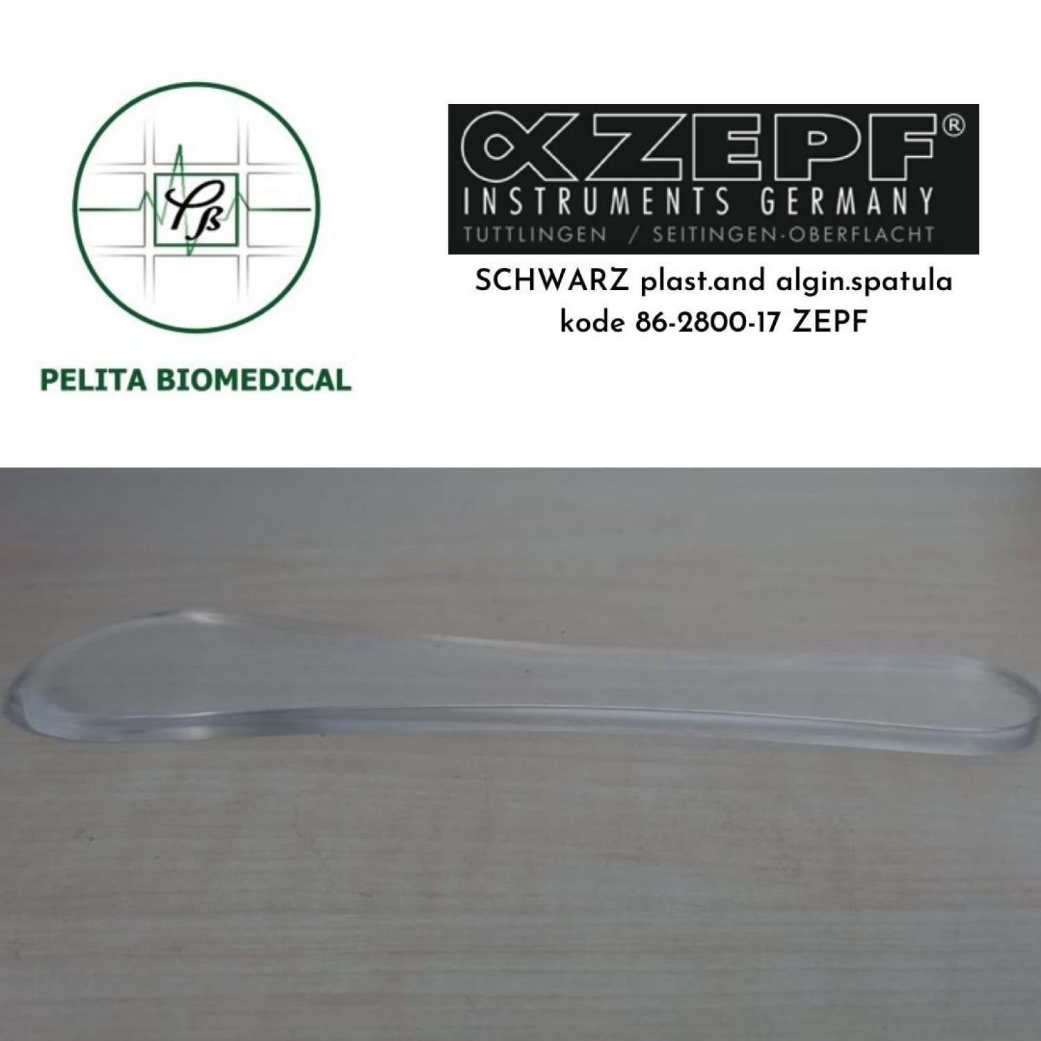SCHWARZ plast.and algin.spatula kode 86-2800-17 ZEPF