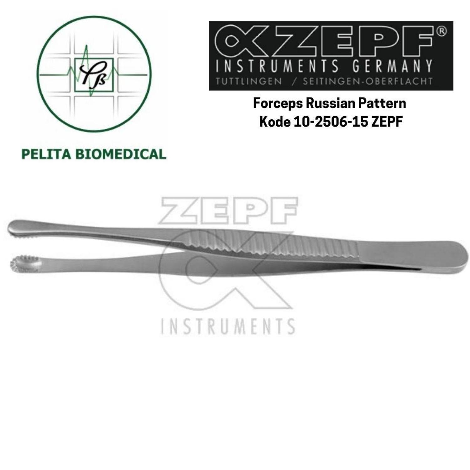 Forceps Russian Pattern kode 10-2506-15 ZEPF