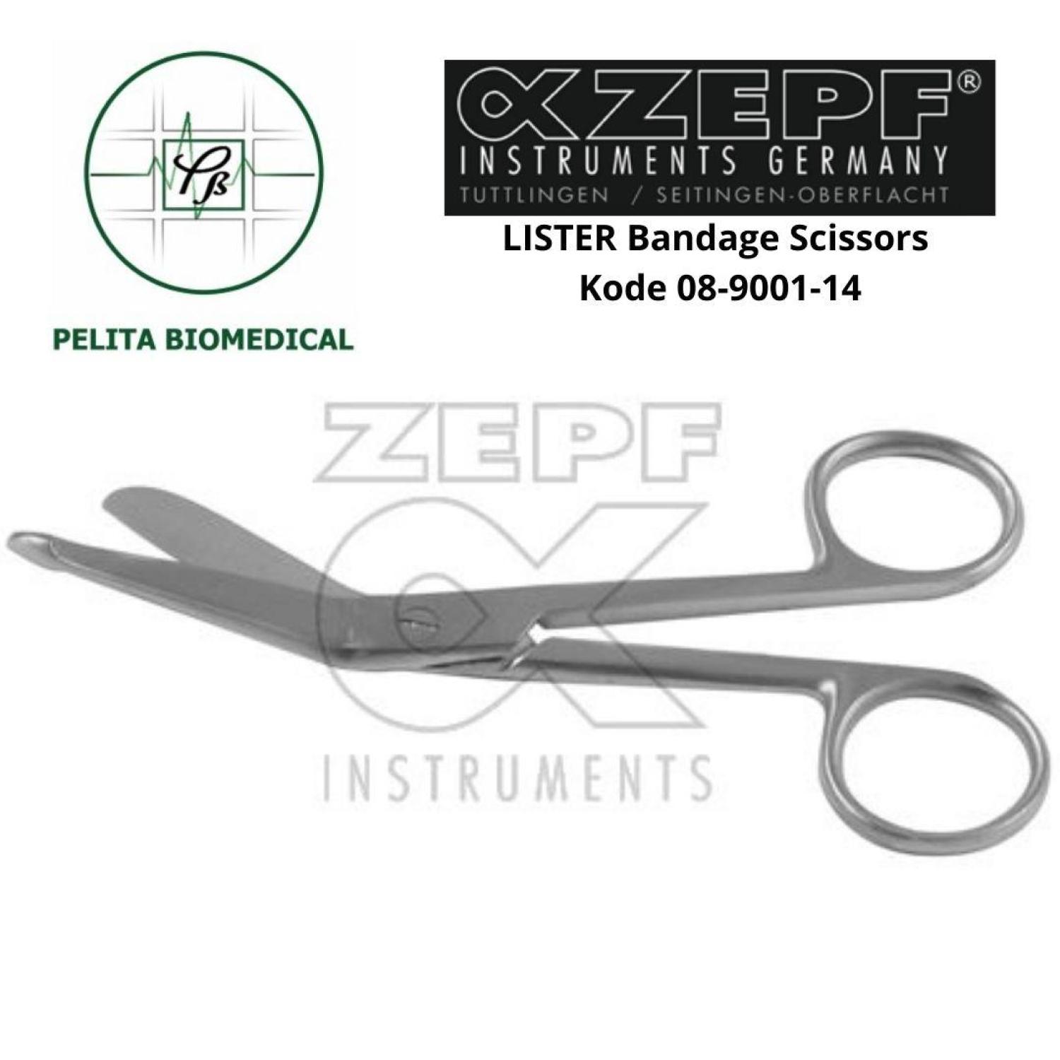 LISTER Bandage Scissors Kode 08-9001-14