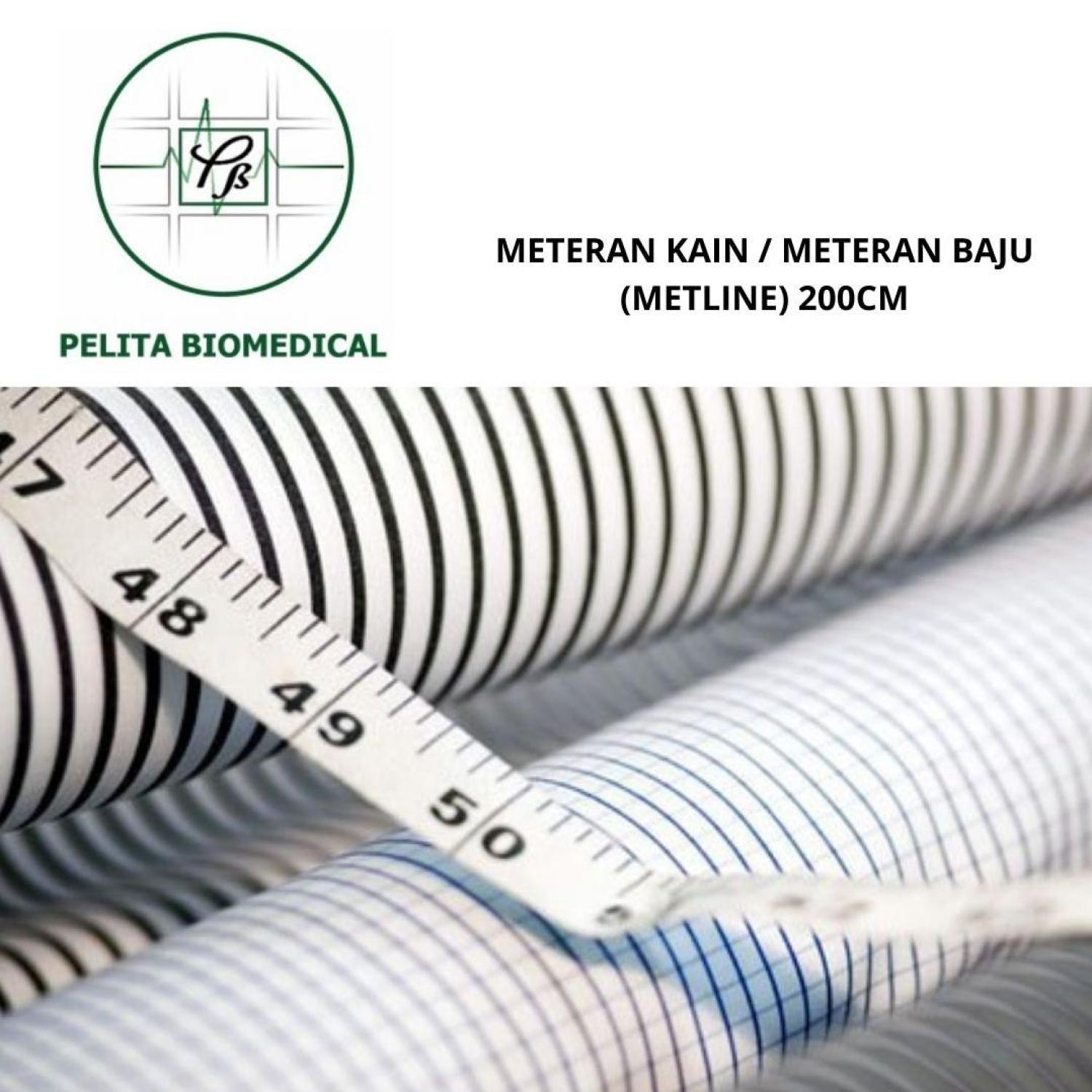 METERAN KAIN / METERAN BAJU (METLINE/WINTAPE) 200CM