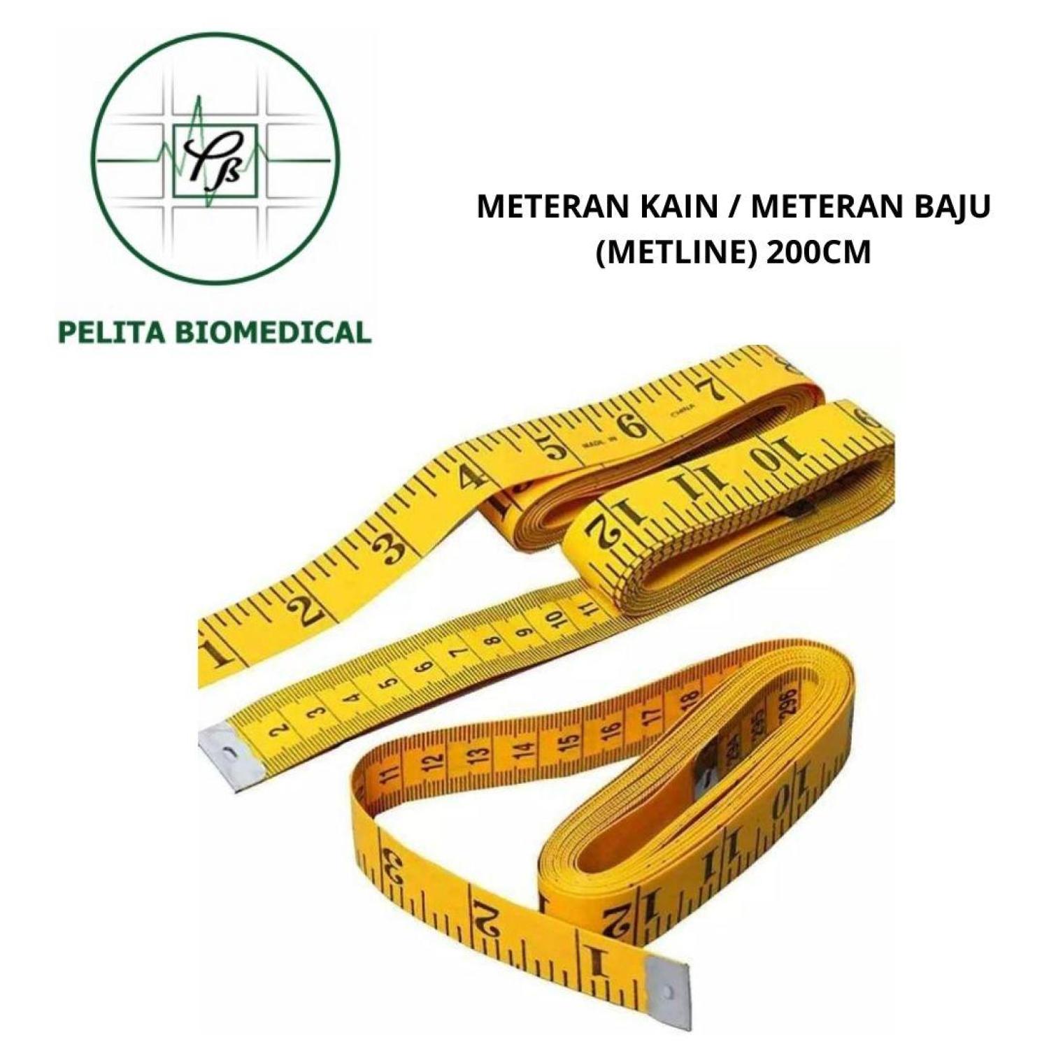 METERAN KAIN / METERAN BAJU (METLINE/WINTAPE) 200CM