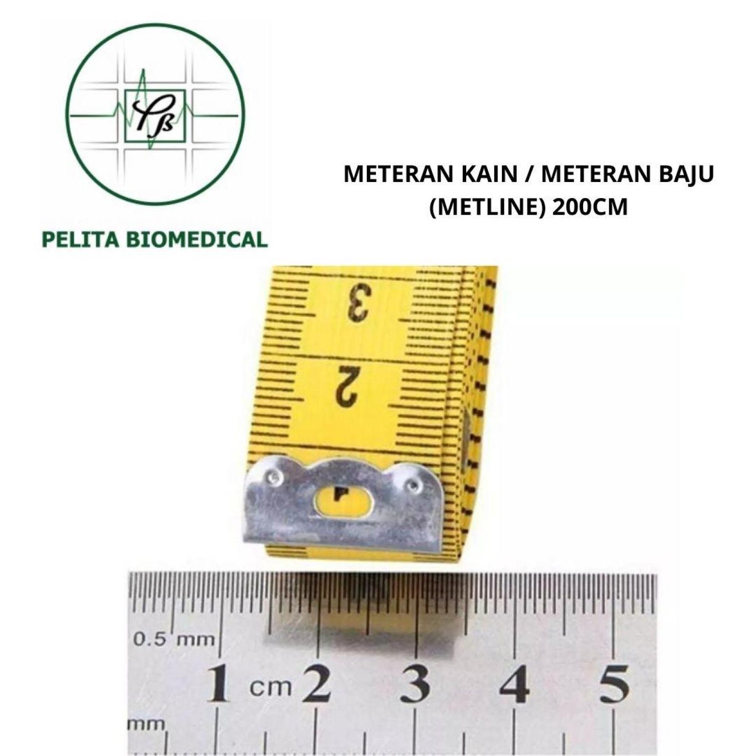METERAN KAIN / METERAN BAJU (METLINE/WINTAPE) 200CM