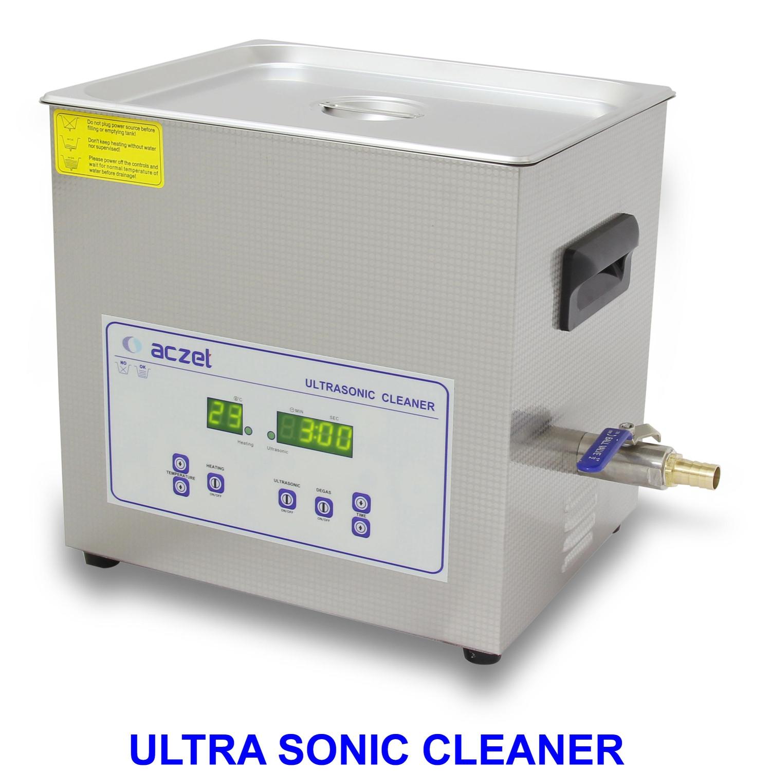 ULTRASONIC CLEANER (Bonus Stainless steel rack)