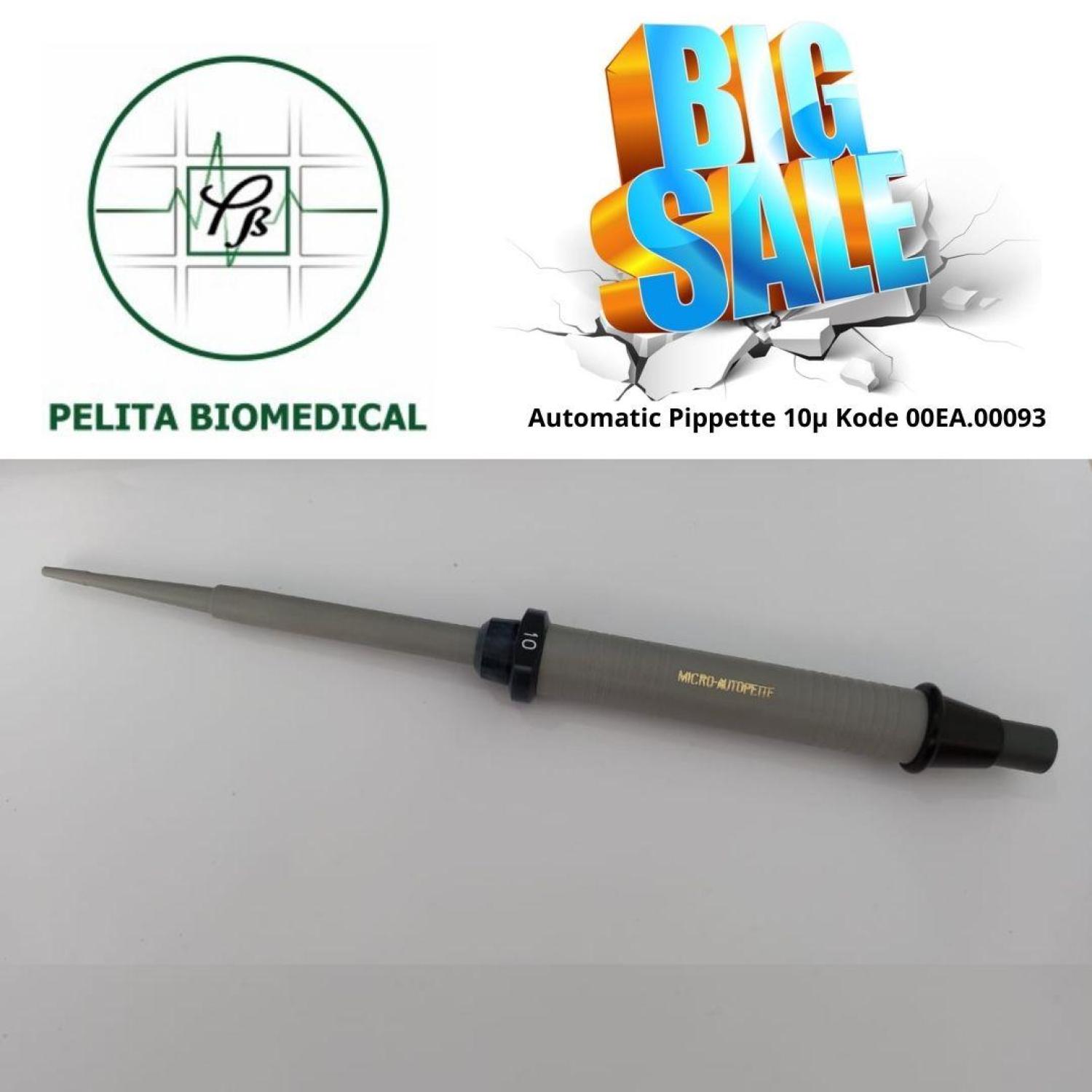 Automatic Pippette 10 Instruments For High Comfort & Ergonomic Safety. Kode 00EA.00093