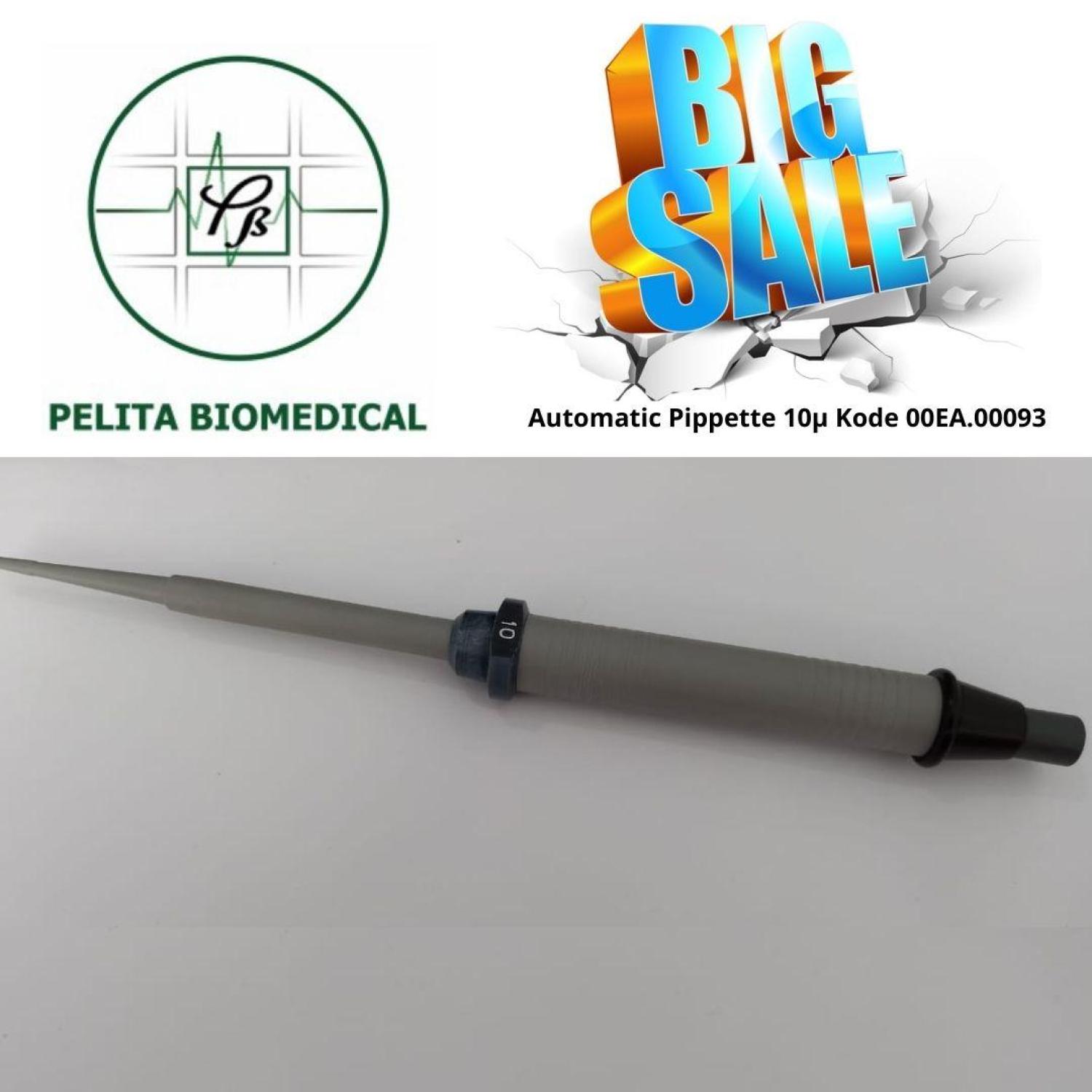 Automatic Pippette 10 Instruments For High Comfort & Ergonomic Safety. Kode 00EA.00093