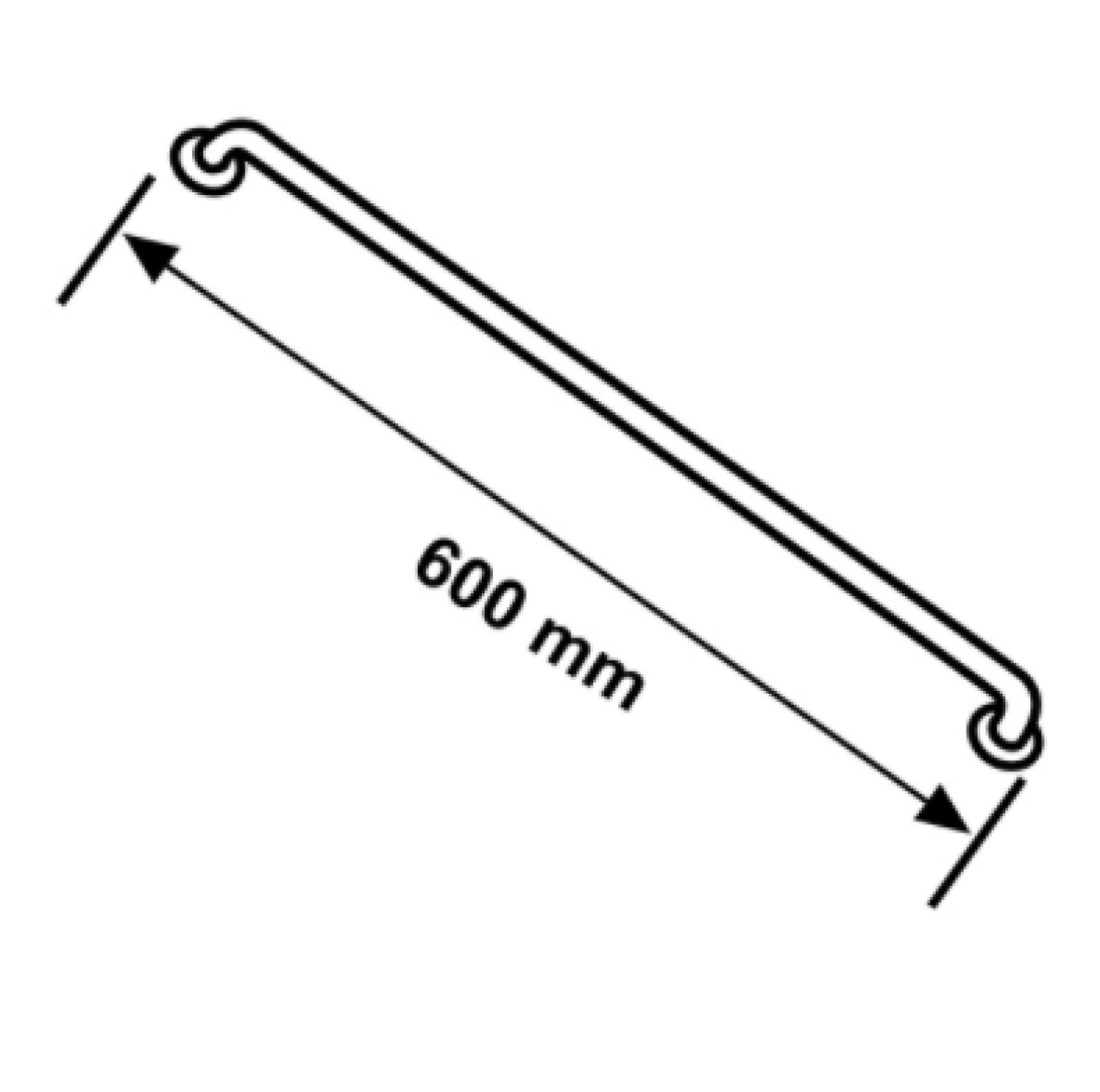 GRAB BAR / RAILING TOILET 32-23 Putih