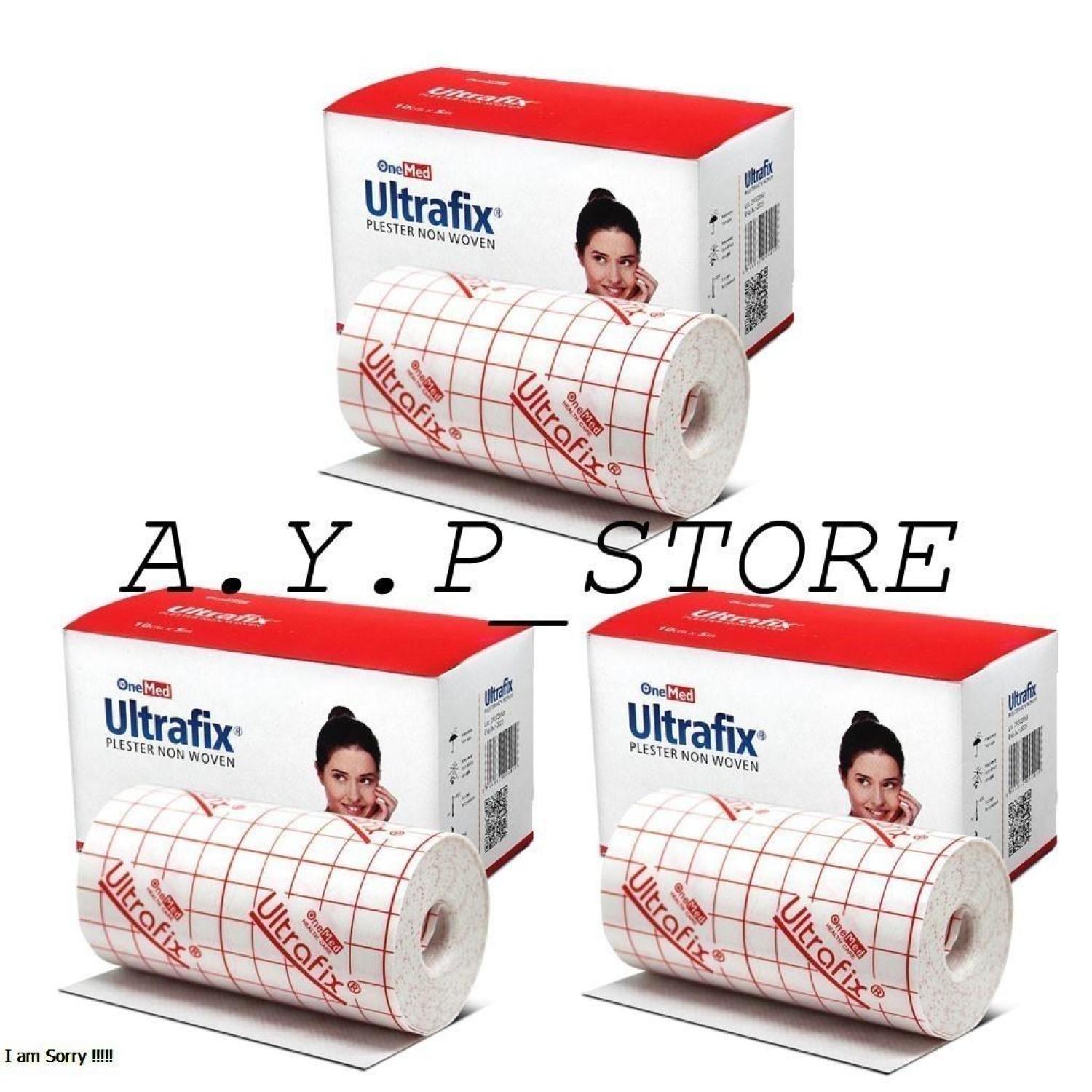 ULTRAFIX 10CM X 5M Plester luka- PUTRA WIRA MEDICAL