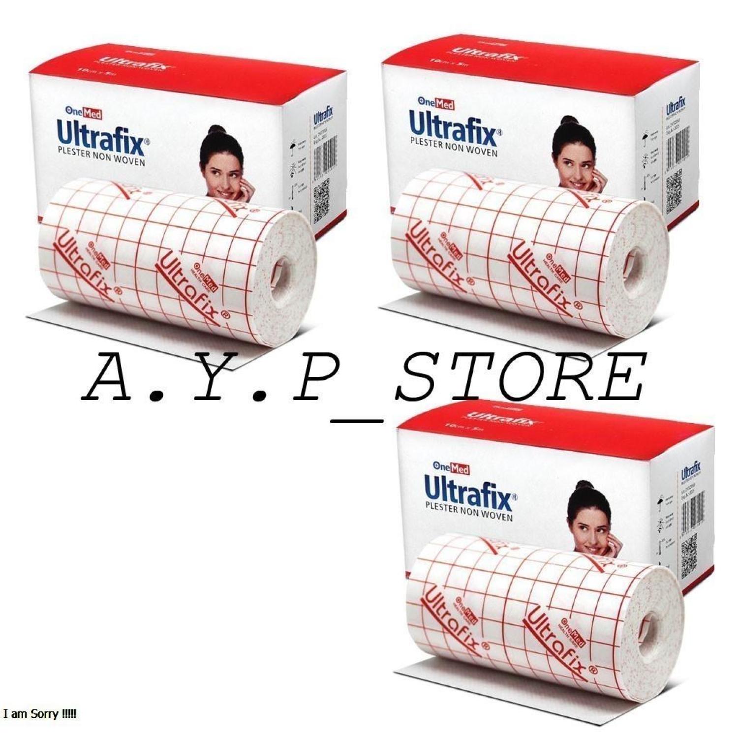ULTRAFIX 10CM X 5M Plester luka- PUTRA WIRA MEDICAL