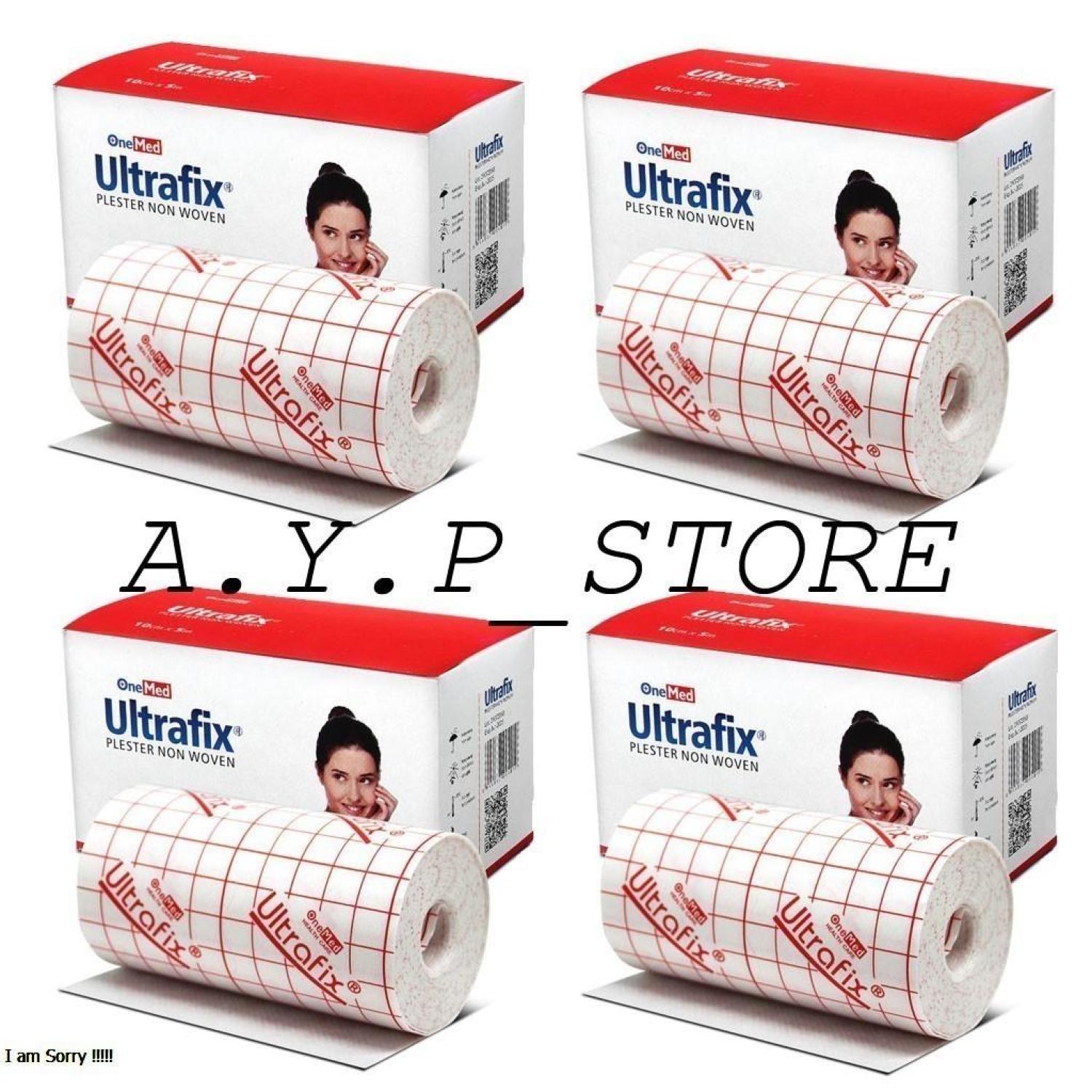 ULTRAFIX 10CM X 5M Plester luka- PUTRA WIRA MEDICAL