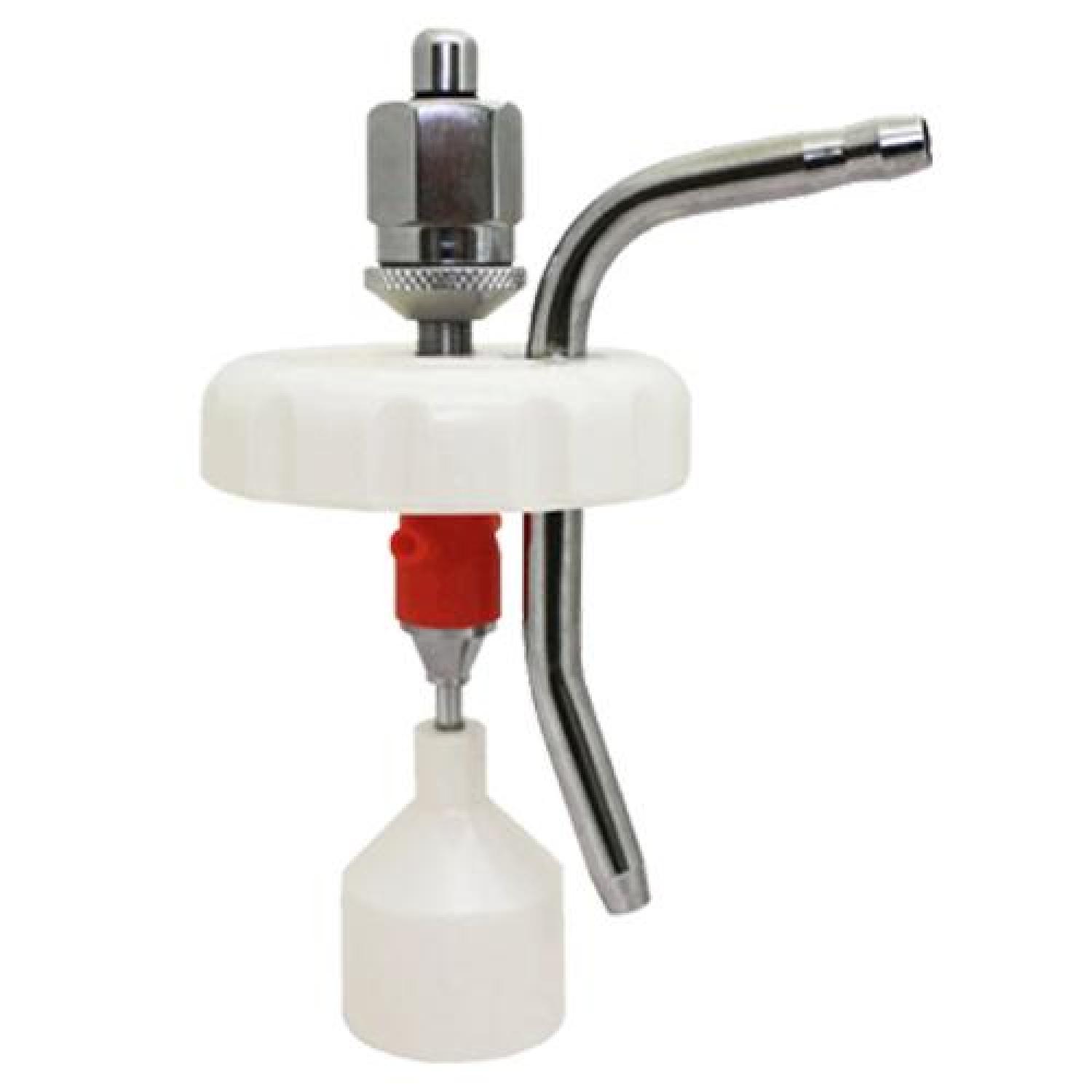 Water Bottle with Hose Barb PC CAP, Bottle Holder(Stainless Steel), Wall Plate Bracket Alumunium,(selang not inluded)